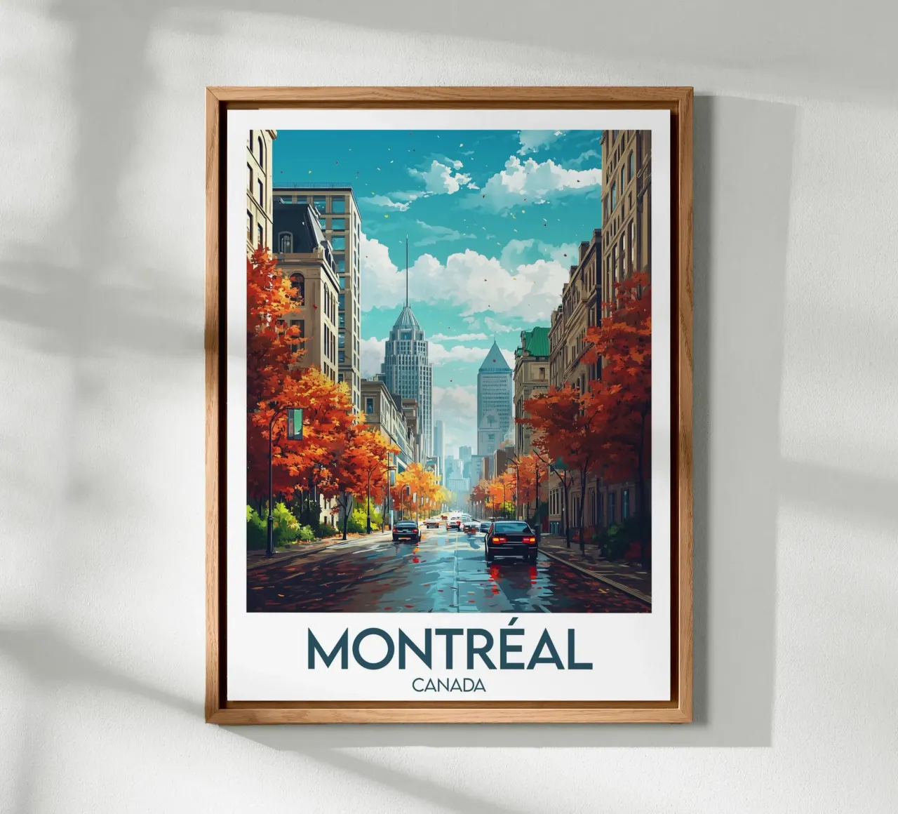 Manifesto di Montreal alluminio dibond da Frame the World