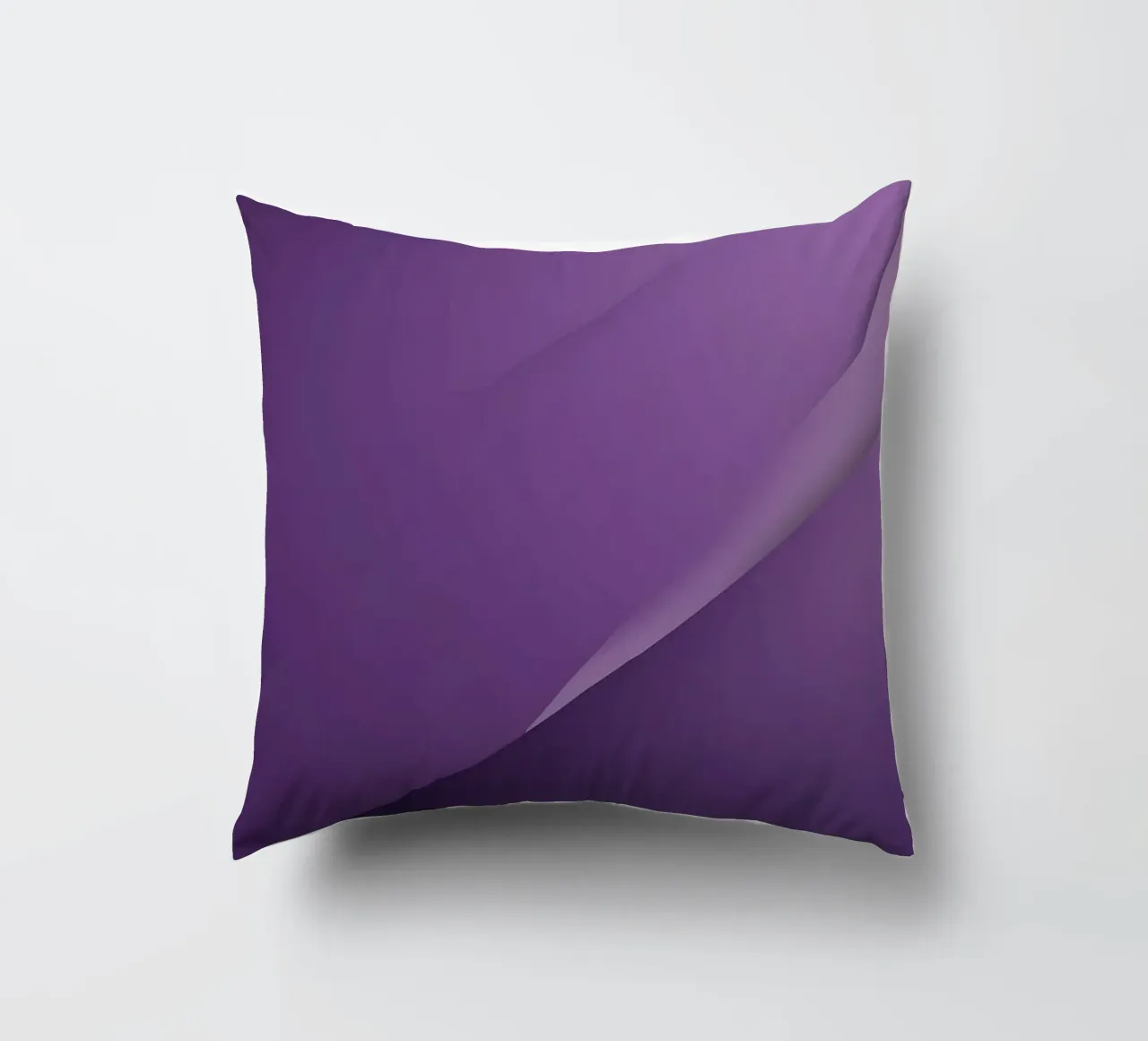 paars abstract behangontwerp dat woonkamer verbetert kussen van DesignDoodle
