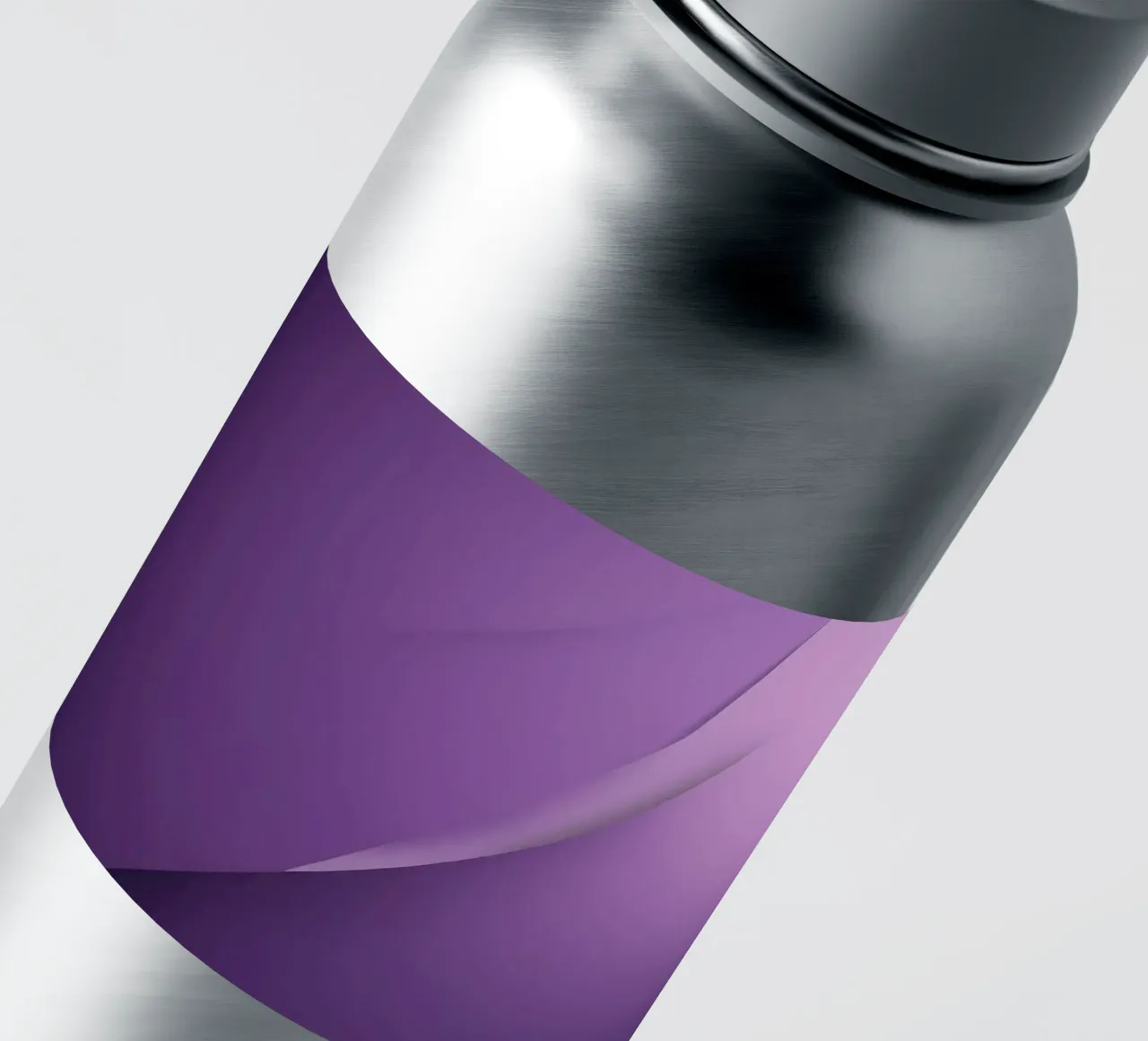 paars abstract behangontwerp dat woonkamer verbetert sticker van DesignDoodle