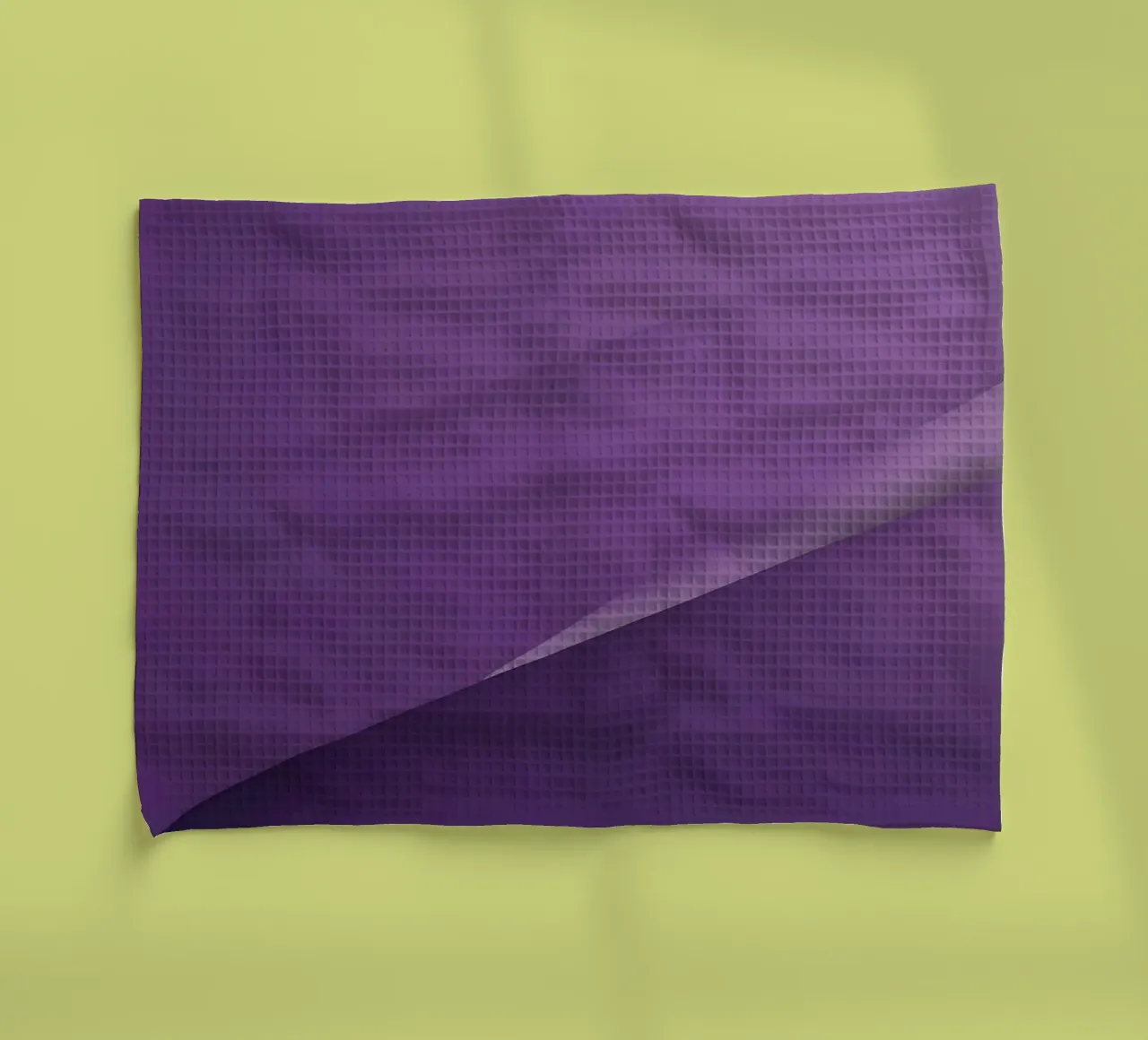 paars abstract behangontwerp dat woonkamer verbetert theedoek van DesignDoodle