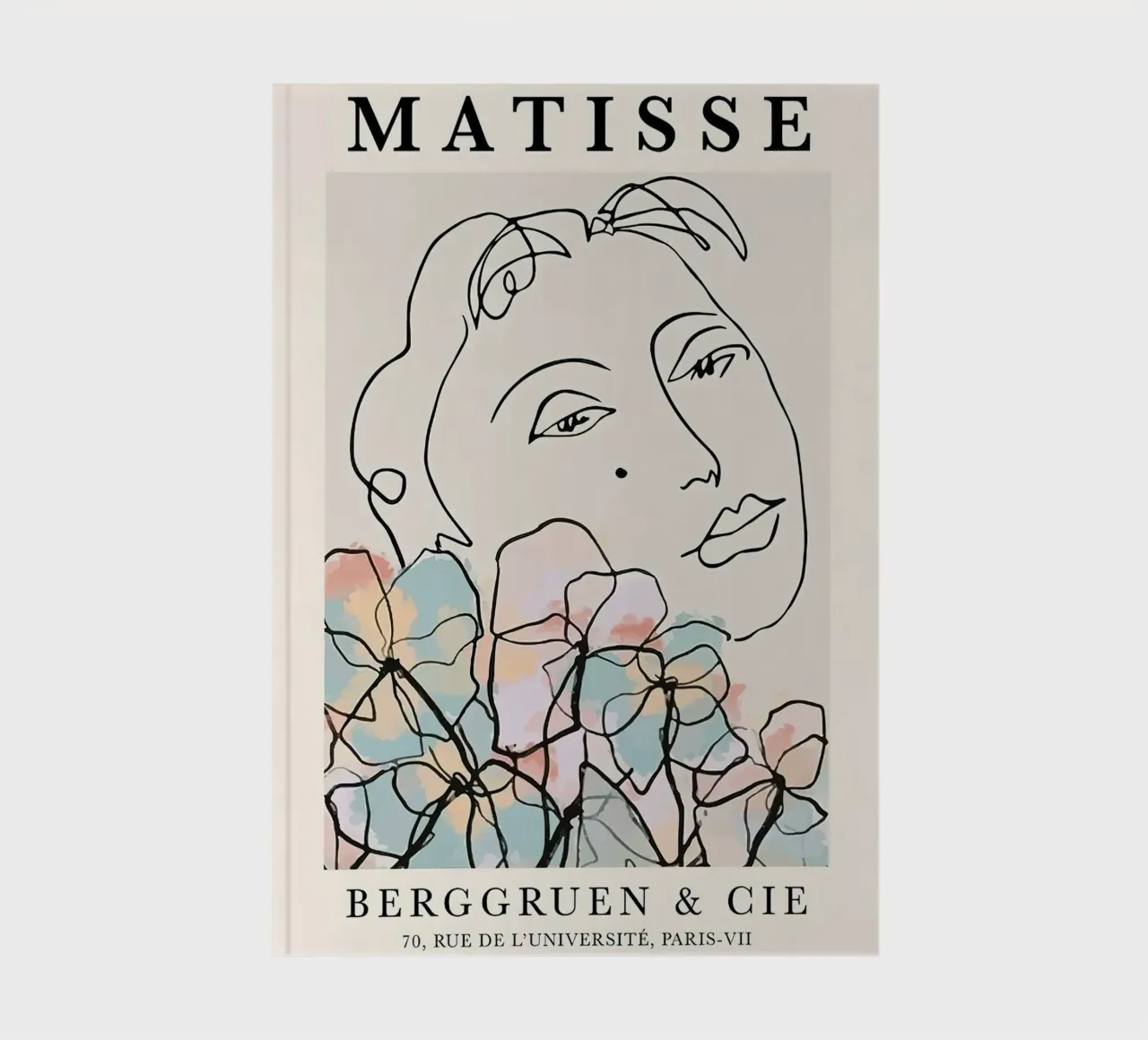 Henri Matisse Donna Fiori Una Linea diario da MinaHome