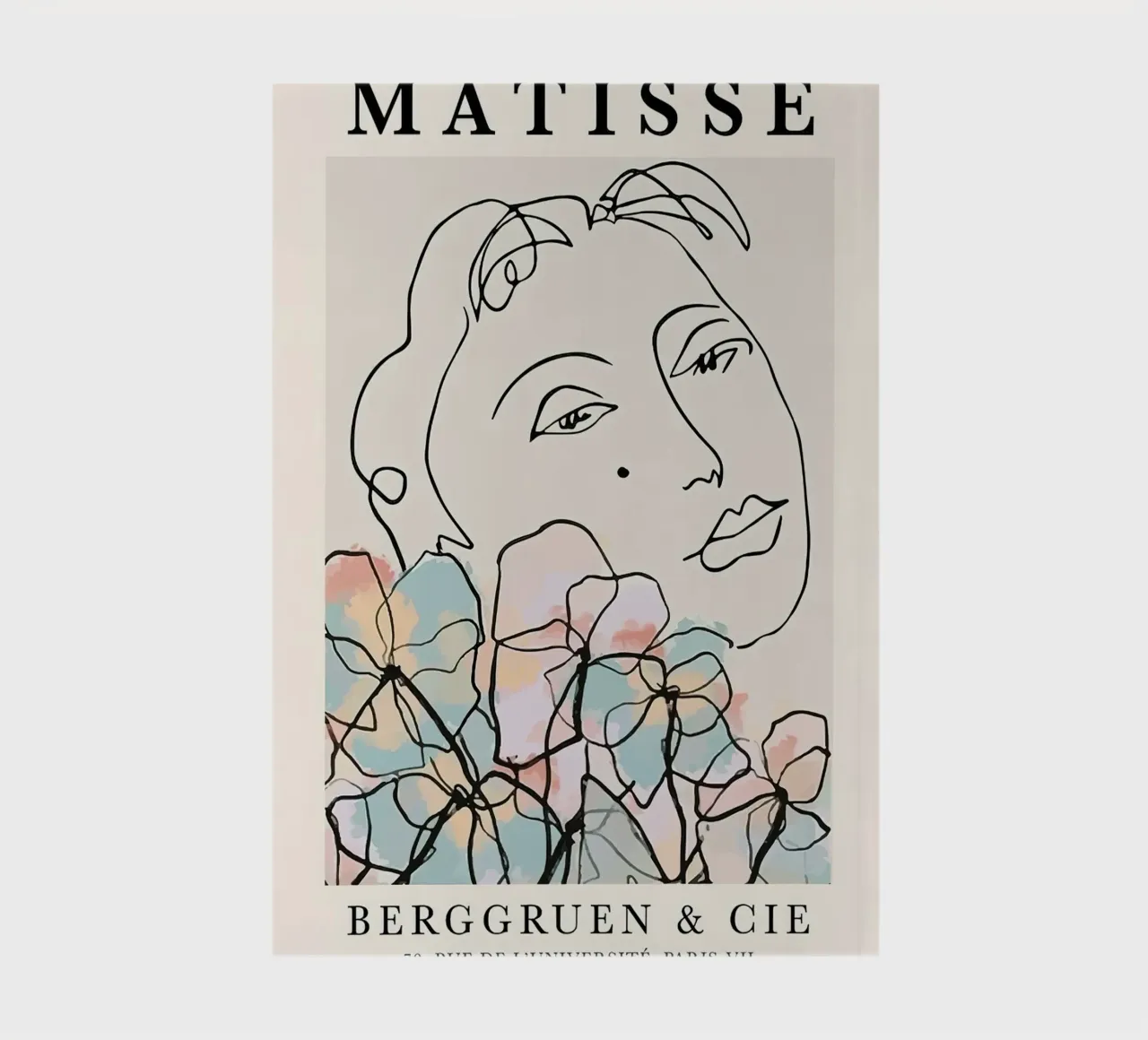 Henri Matisse Donna Fiori Una Linea diario da MinaHome