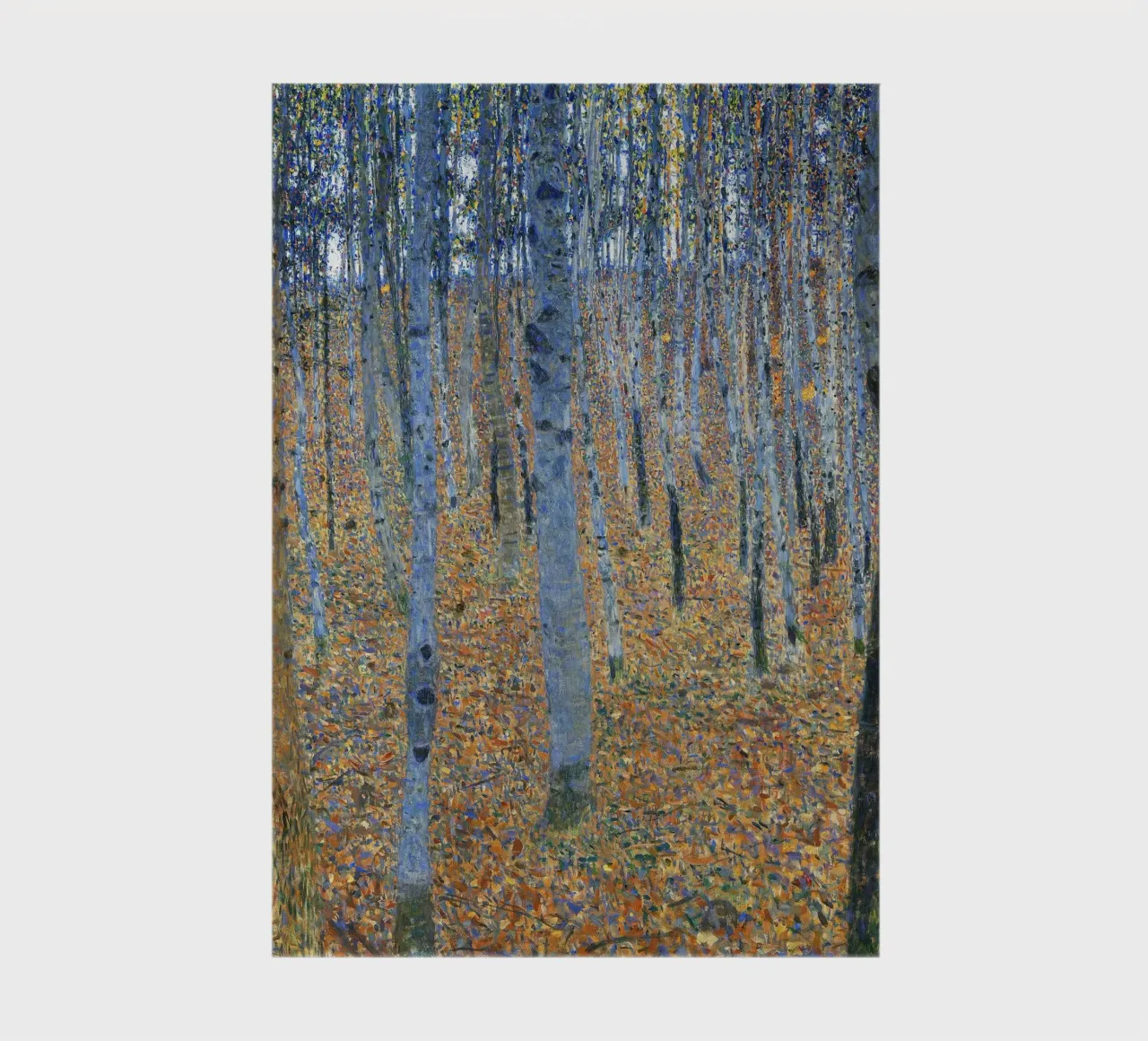Gustav Klimt's Beech Grove I (1902) notebook by Gustav Klimt ART Prints