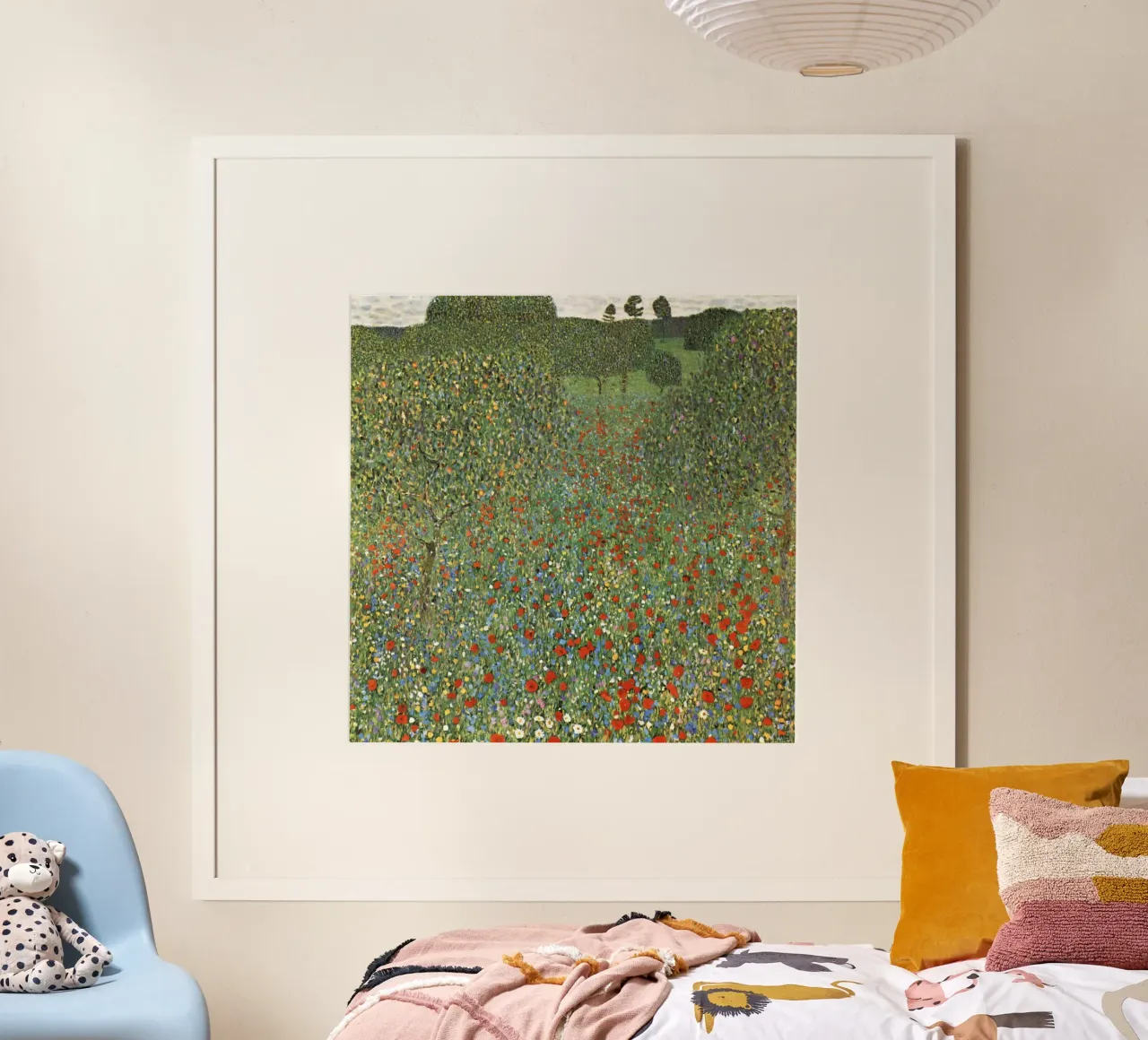 Gustav Klimt’s Poppy Field (Mohnfeld) (1907) Hahnemühle von Venus Art