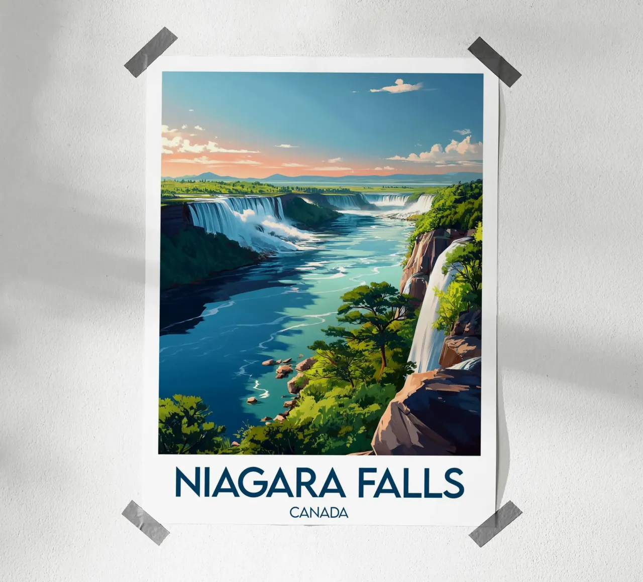 Affiche Niagara Falls poster da Frame the World
