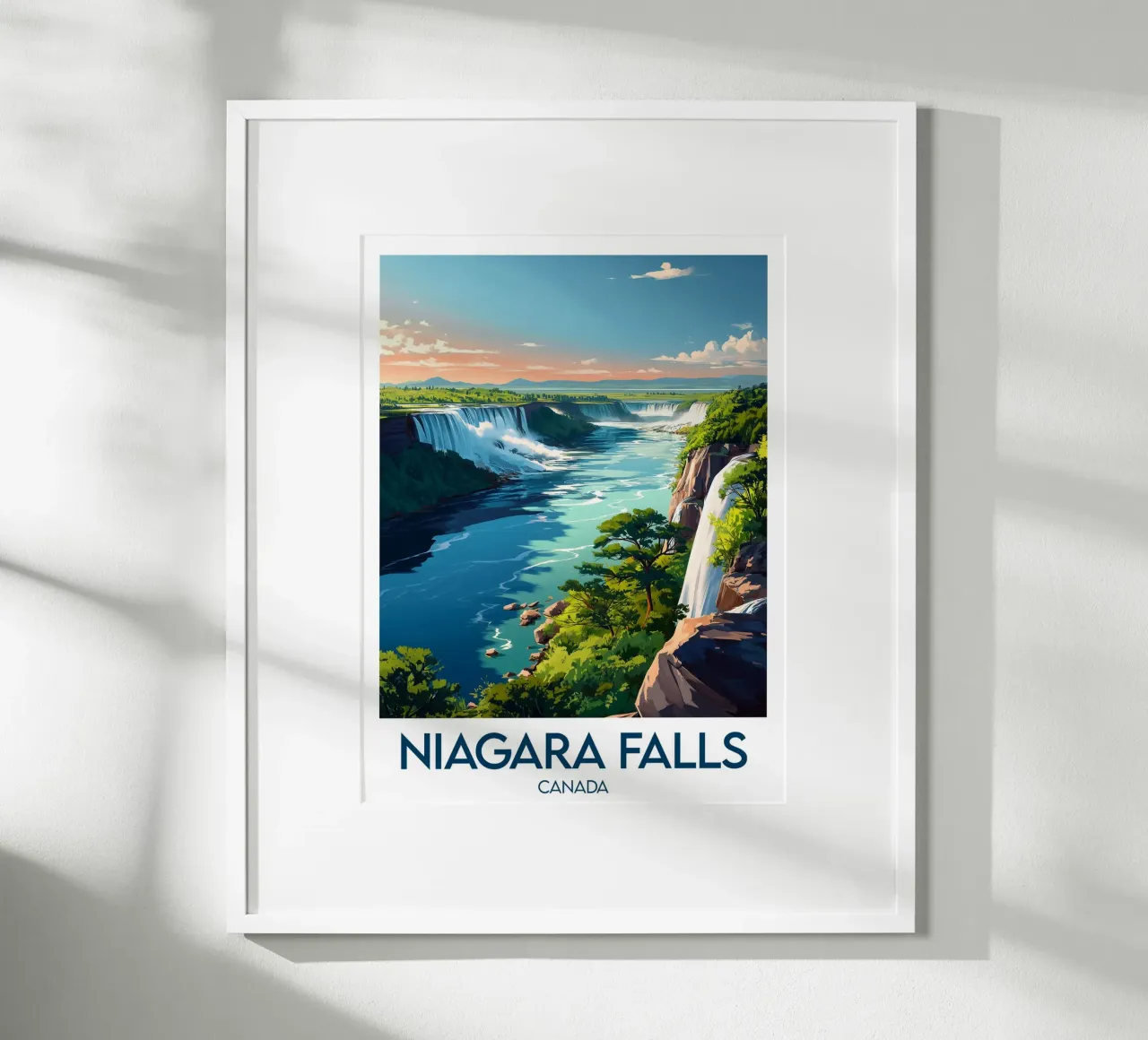 Affiche Niagara Falls poster da Frame the World