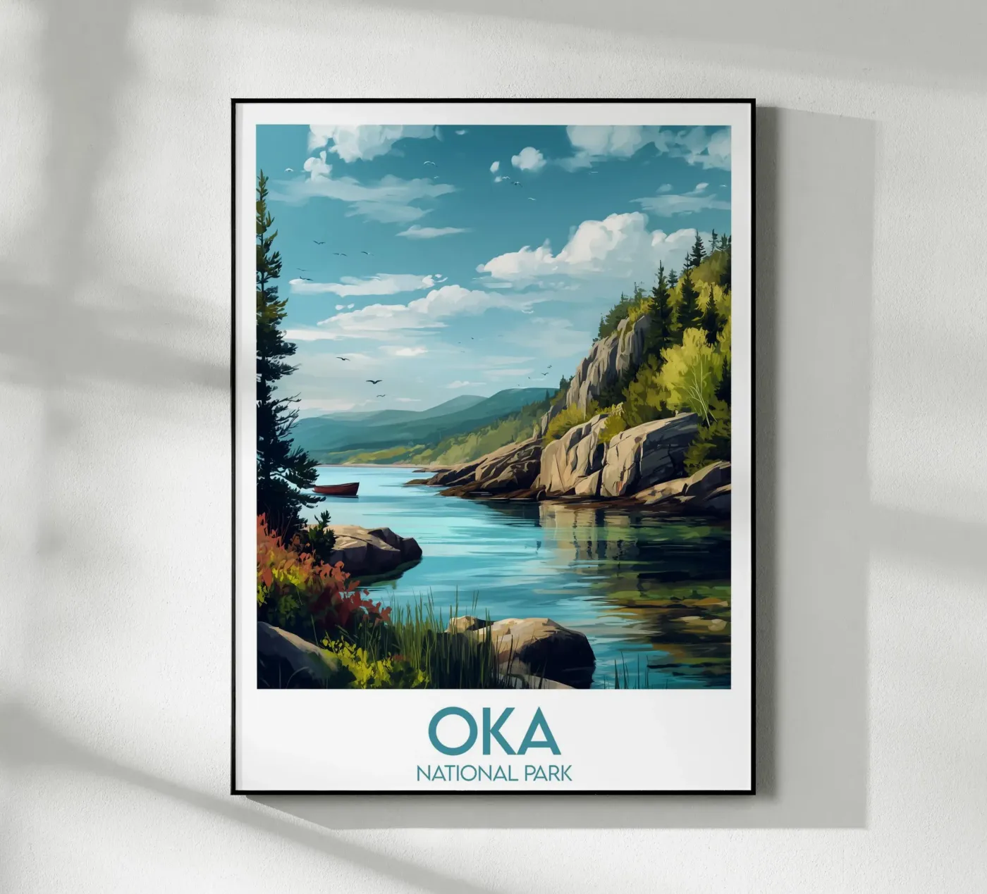 Affiche Oka Canada plexiglass da Frame the World