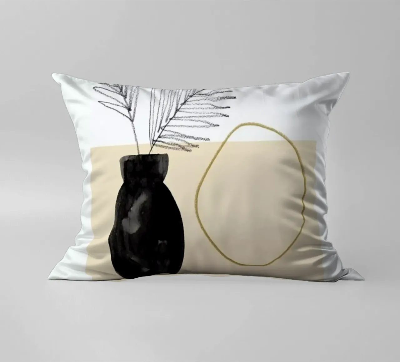 Plants and Vases, No. 15 cuscino da Farina Kuklinski