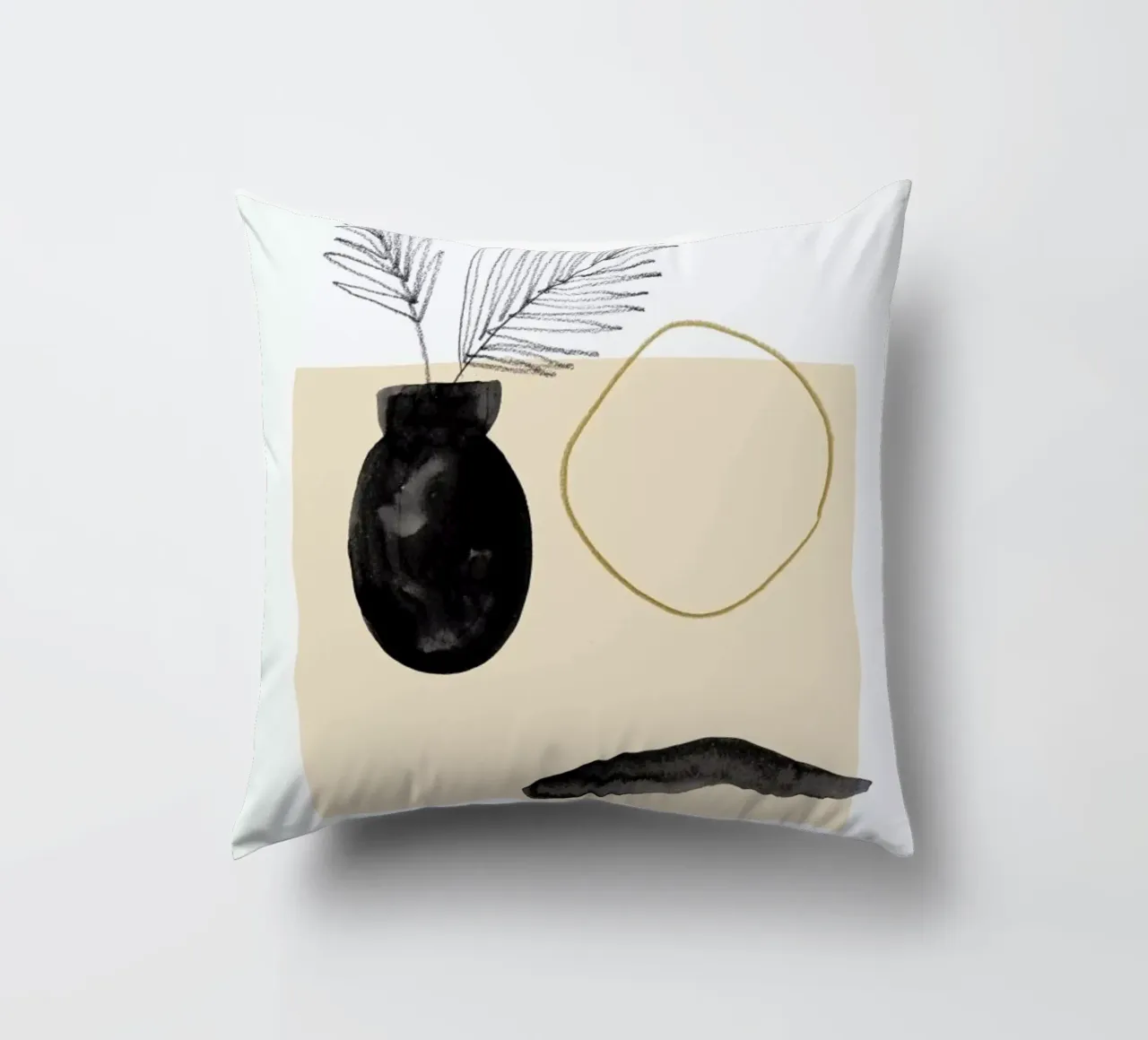 Plants and Vases, No. 15 cuscino da Farina Kuklinski