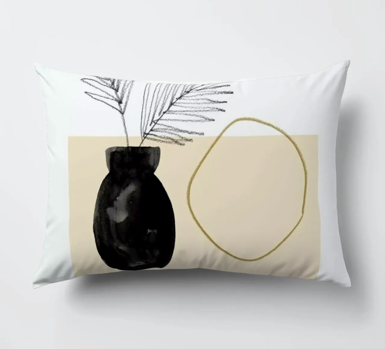 Plants and Vases, No. 15 cuscino da Farina Kuklinski