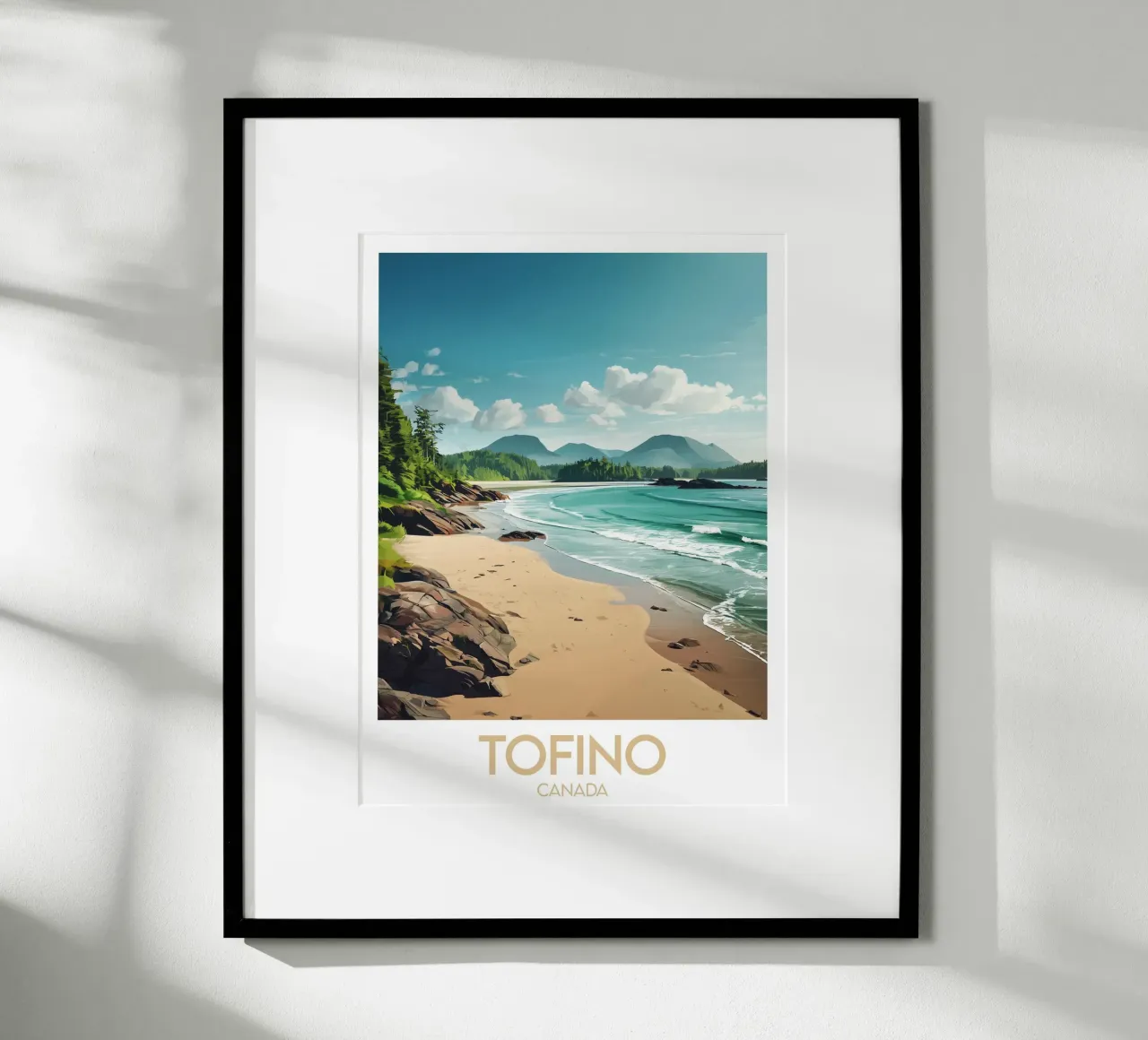 Affiche Tofino poster da Frame the World