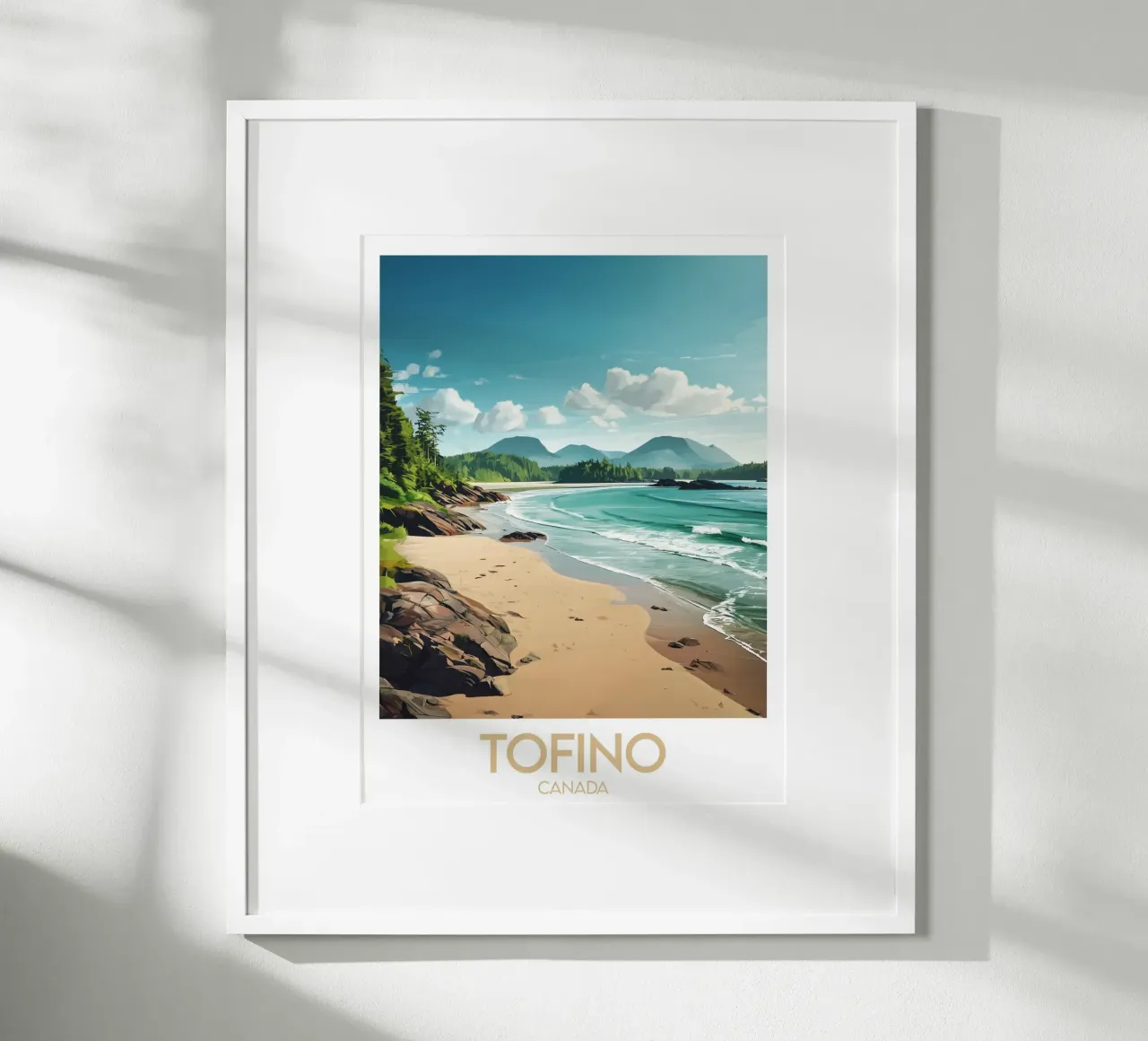 Affiche Tofino poster da Frame the World