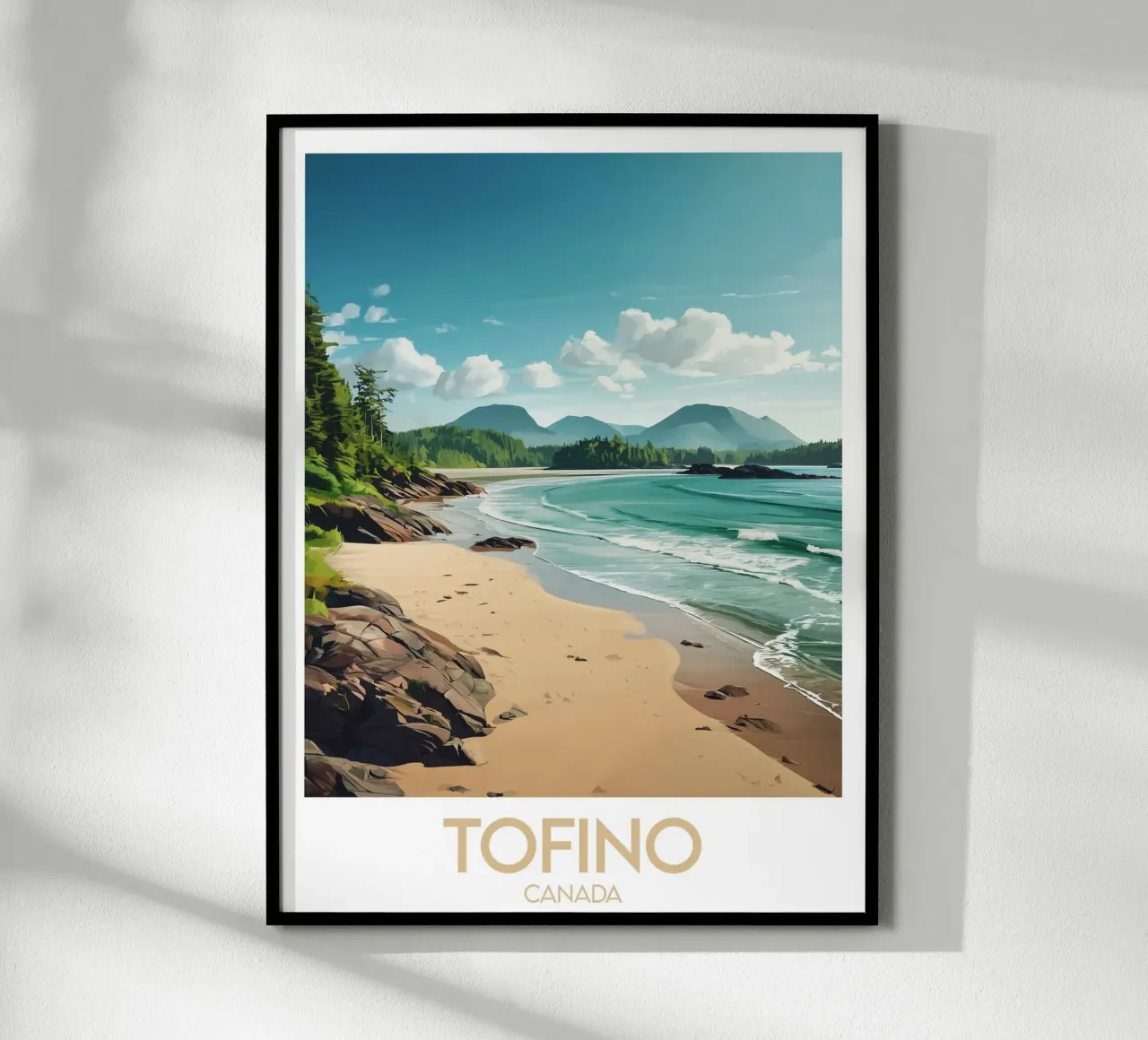 Affiche Tofino poster da Frame the World