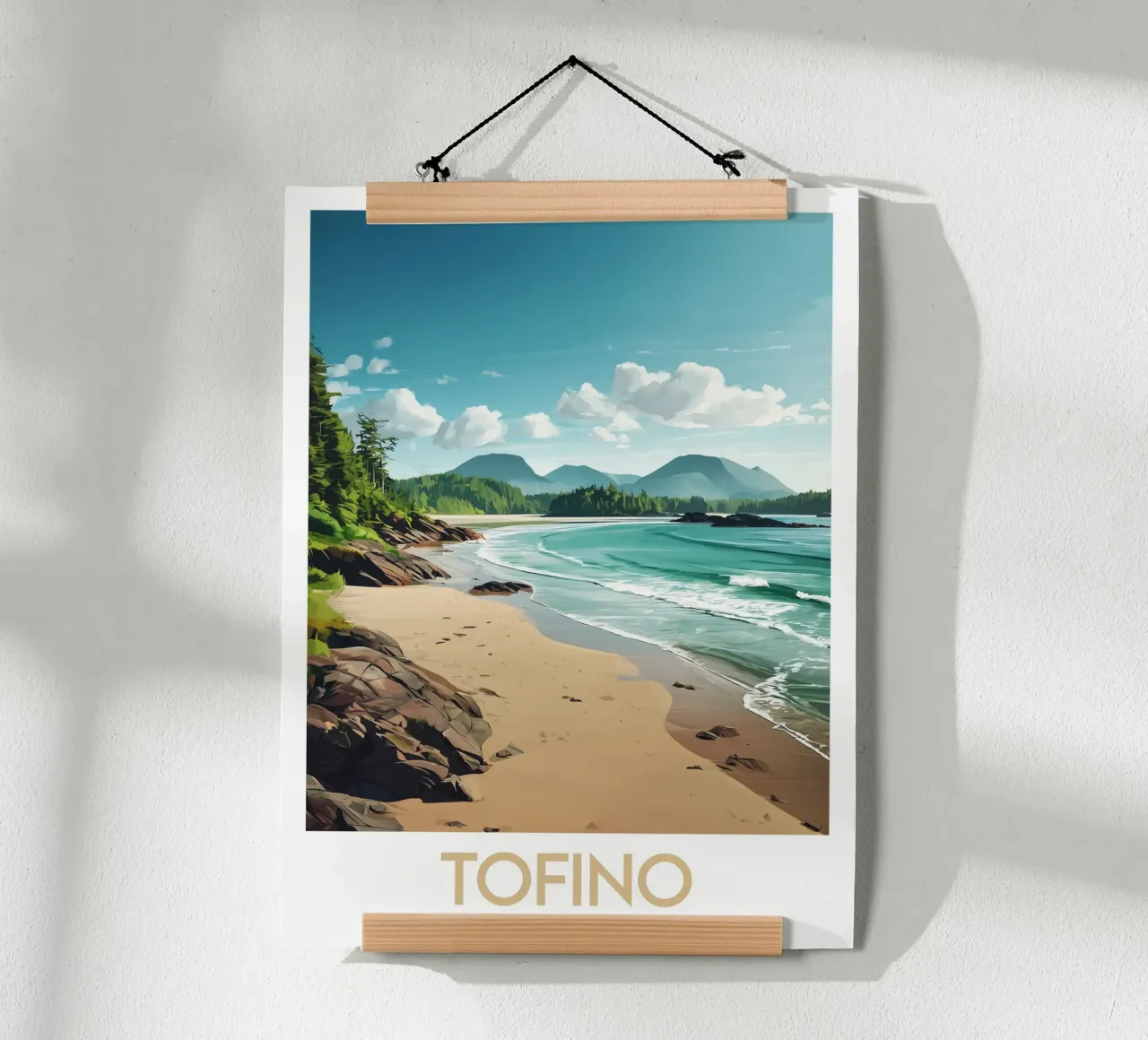 Affiche Tofino poster da Frame the World