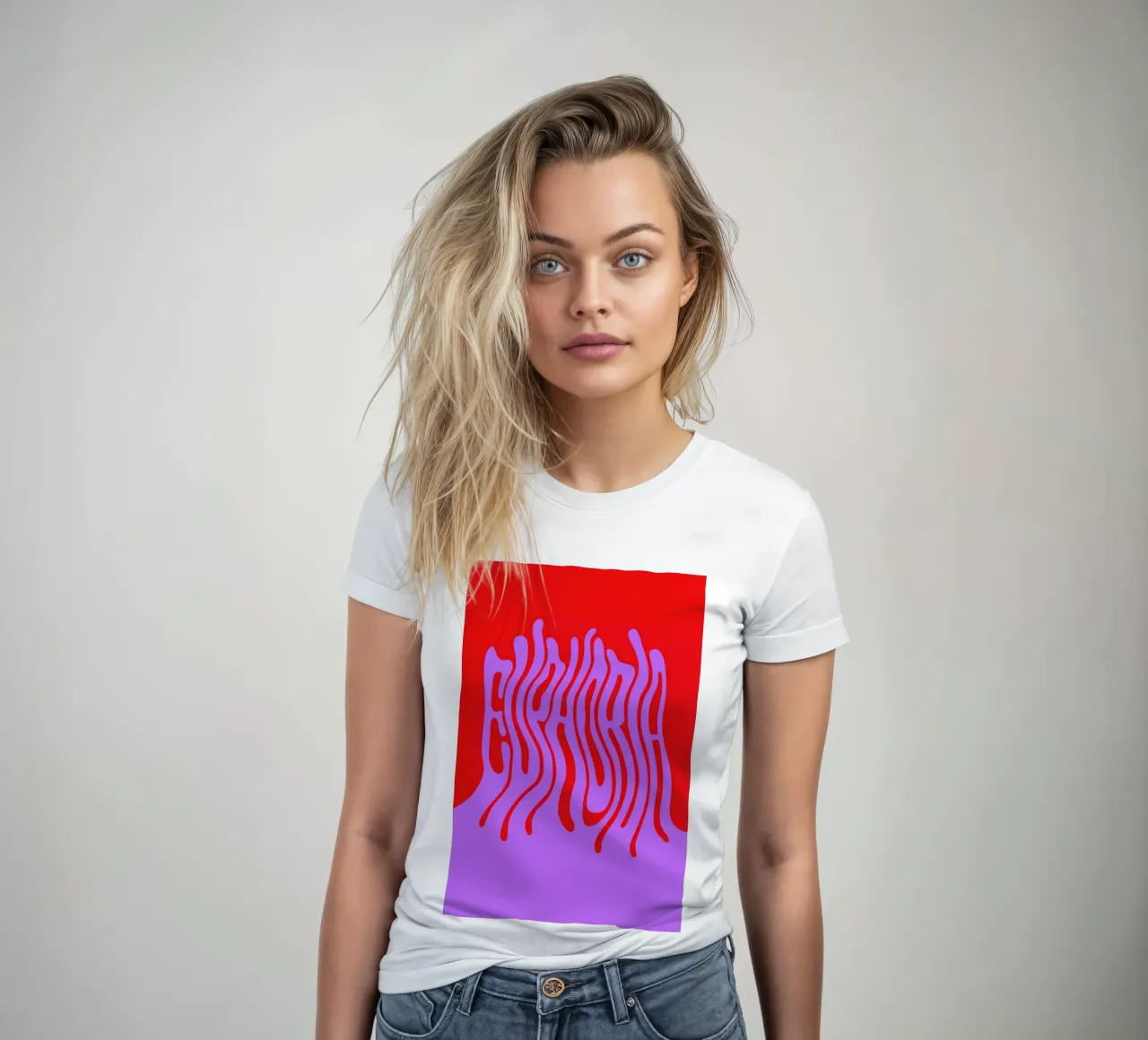 Waves of Euphoria t-shirt da donna da La Come Di