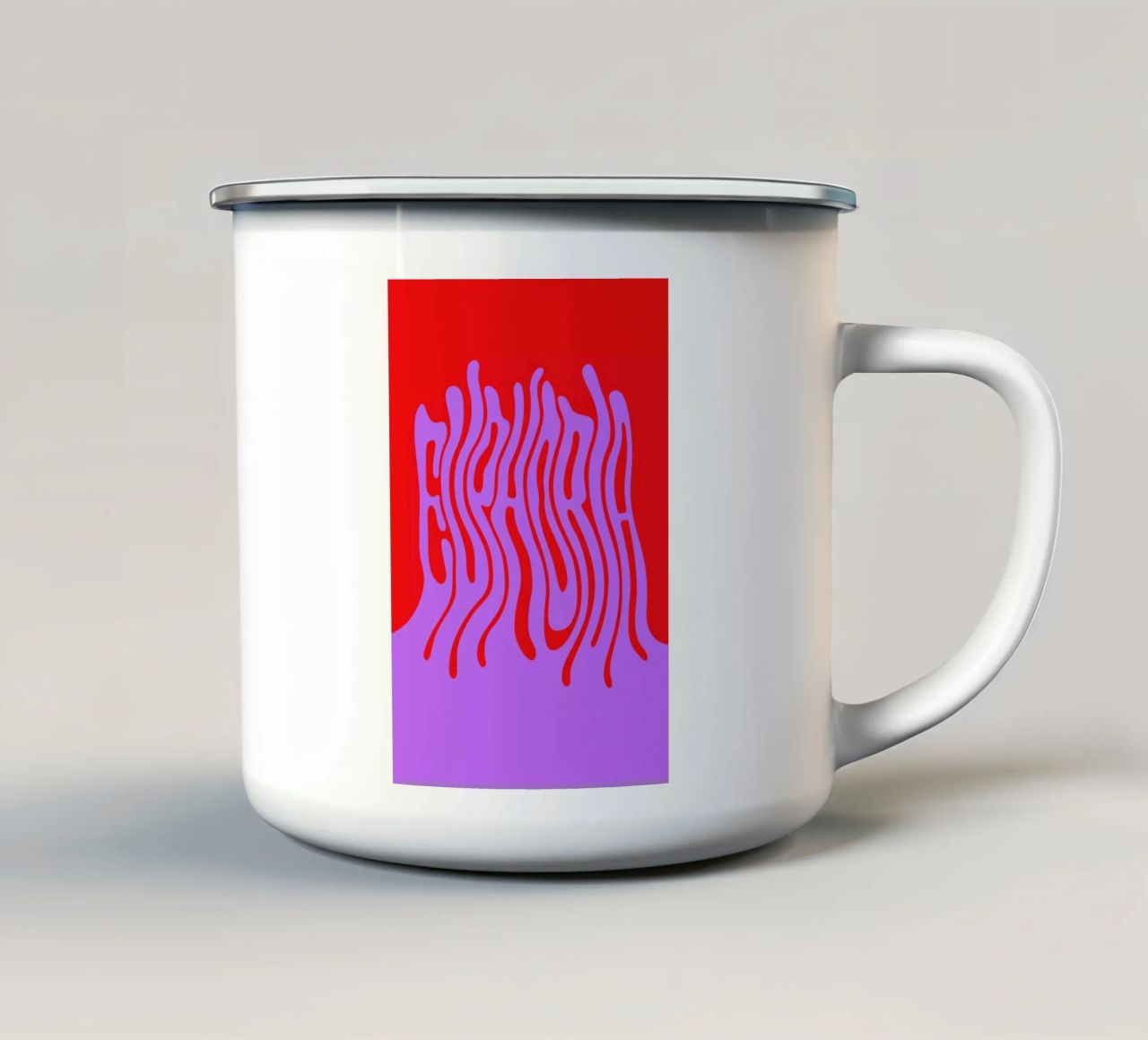 Waves of Euphoria tazza in smalto da La Come Di