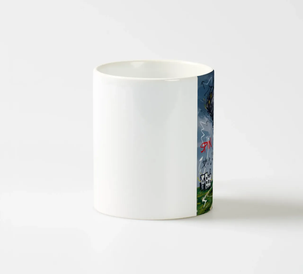 Furia del panico da tornado tazza in ceramica da Muse Fragments