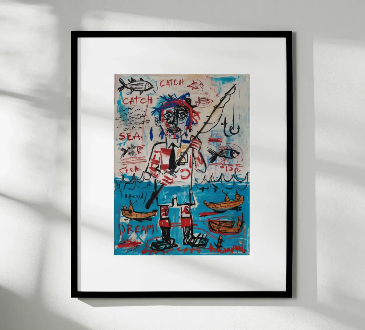 Leggenda della cattura in mare poster da Muse Fragments