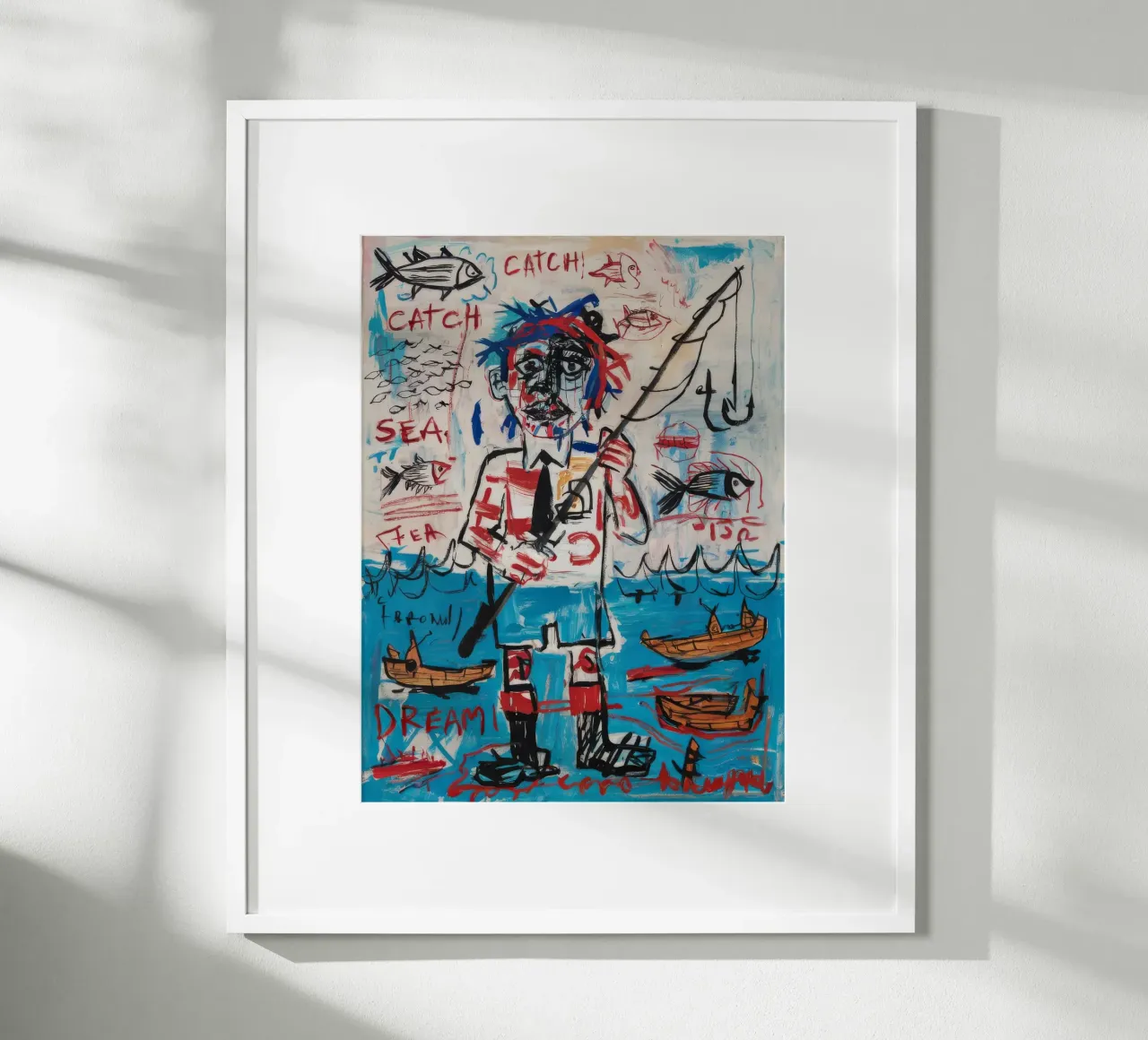 Leggenda della cattura in mare poster da Muse Fragments
