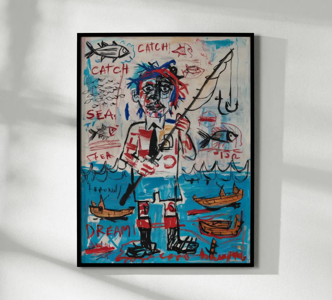 Leggenda della cattura in mare poster da Muse Fragments