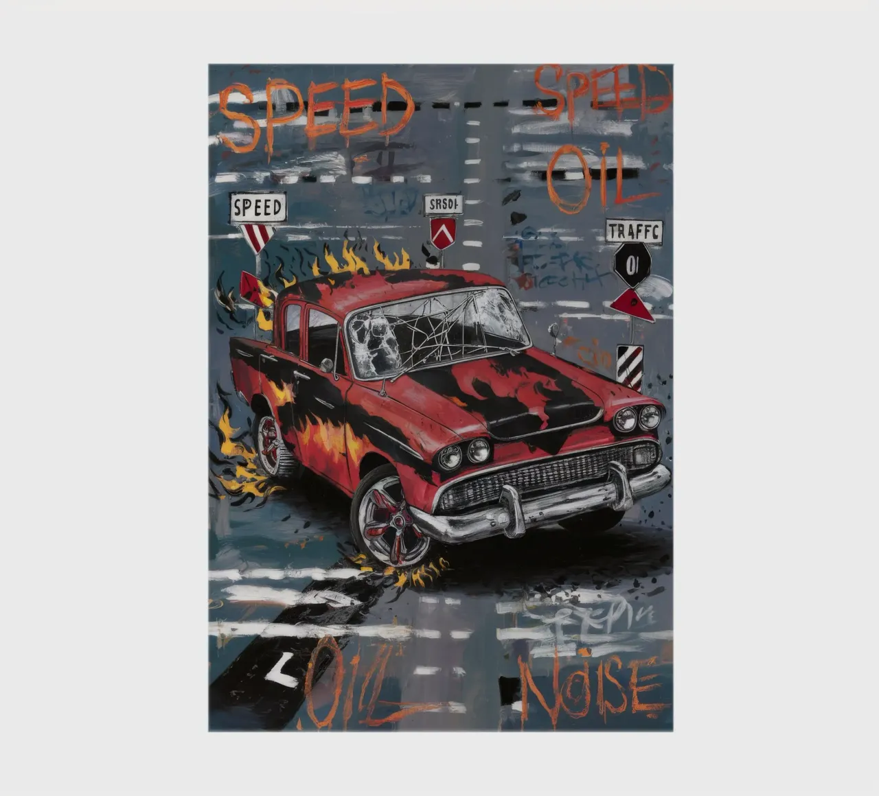 Speed Noise Rush notebook by Muse Fragments