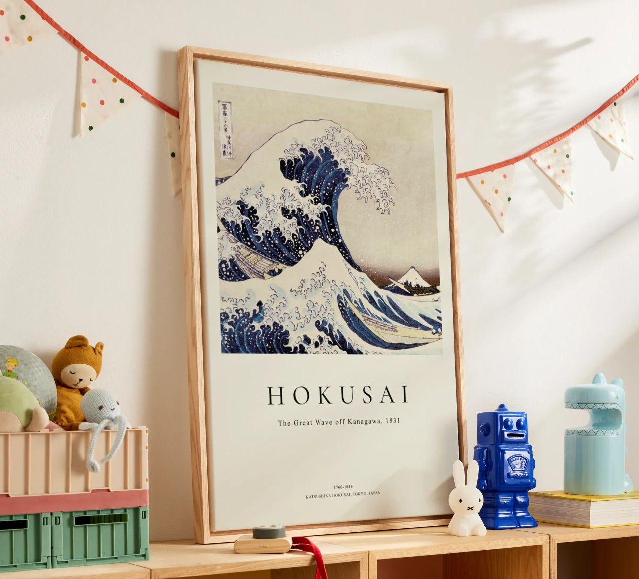 Hokusai - The Great Wave off Kanagawa toile de ARTOTHEK