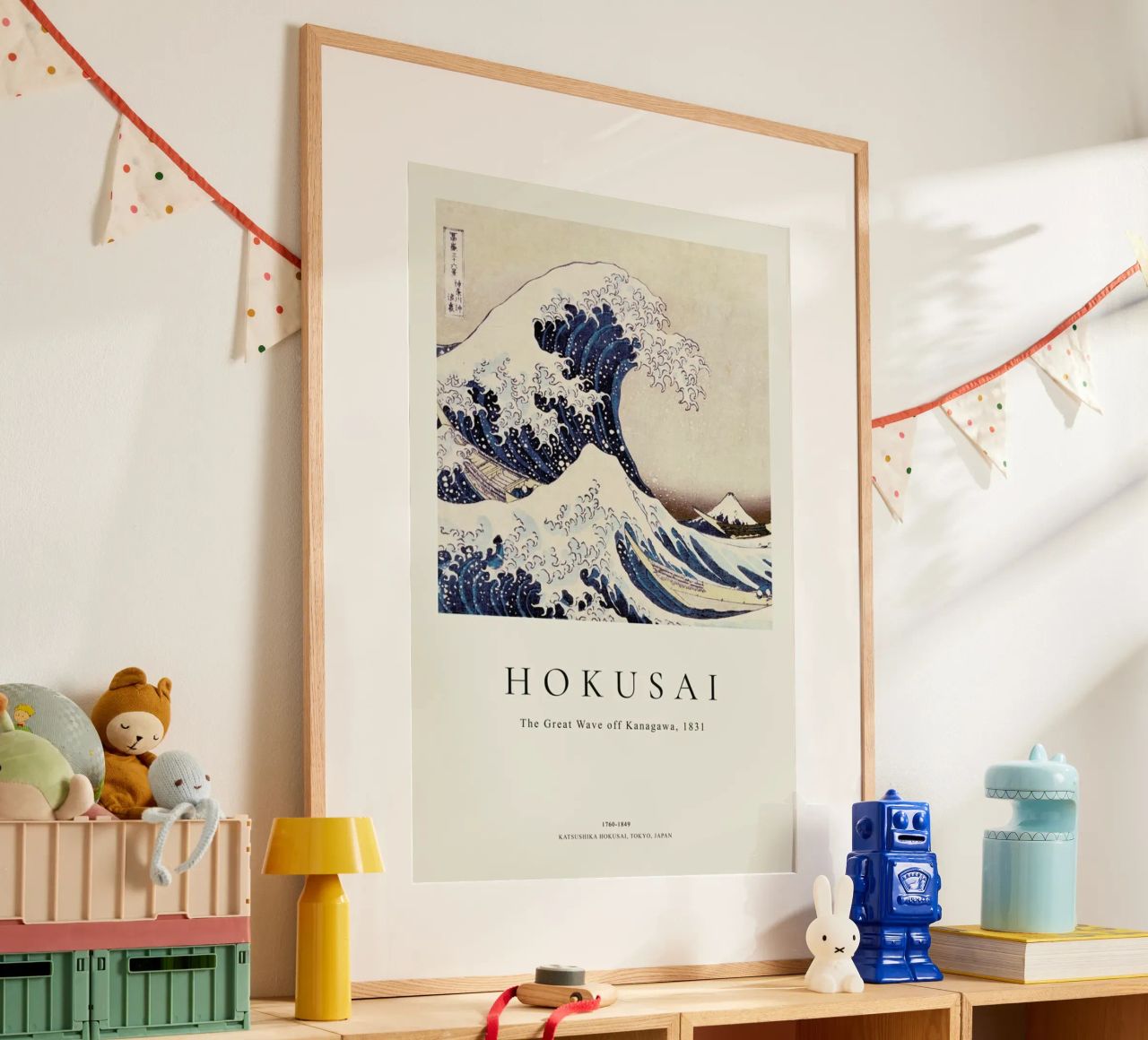 Hokusai - The Great Wave off Kanagawa Poster von ARTOTHEK
