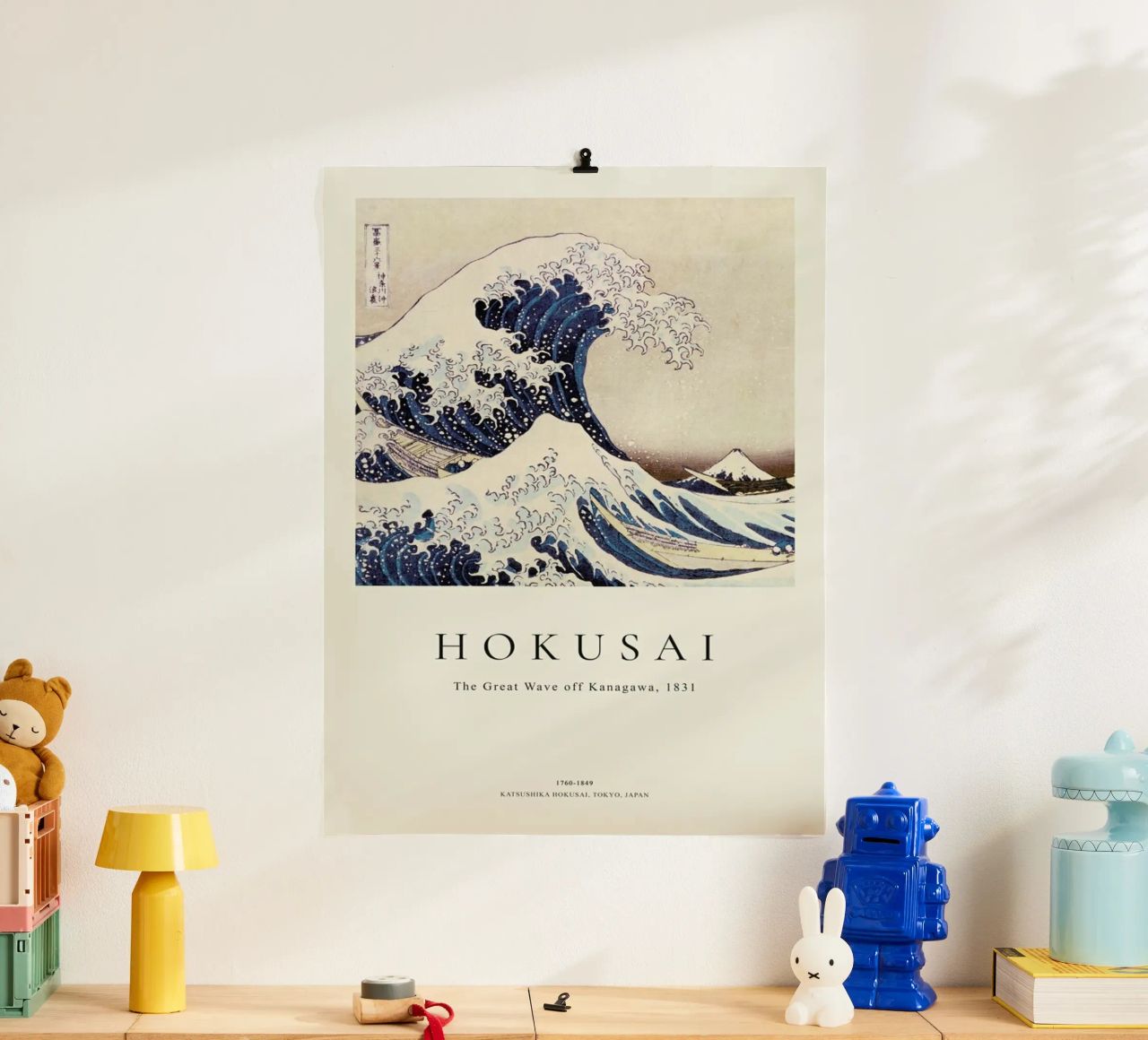 Hokusai - The Great Wave off Kanagawa Poster von ARTOTHEK