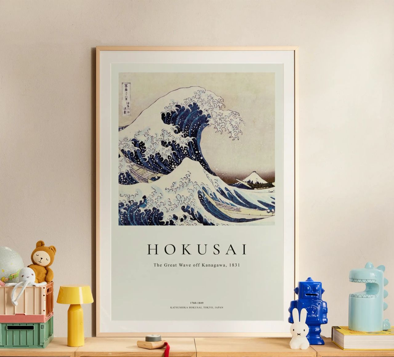 Hokusai - The Great Wave off Kanagawa Poster von ARTOTHEK
