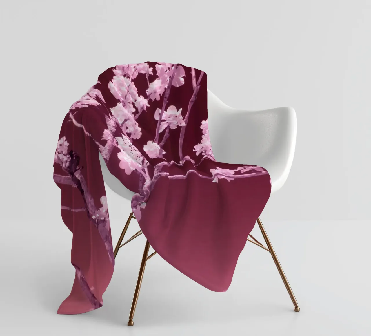 I fiori di frutta e il cielo rosso sangue coperta in pile da Alexandra Joseph Fotomomente