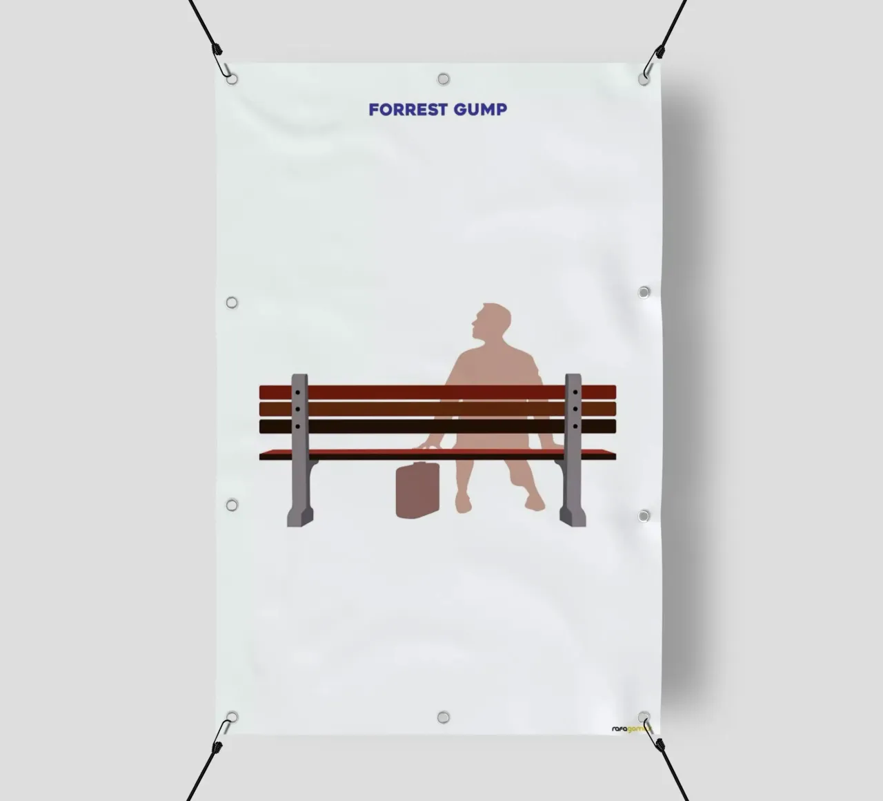 Forrest Gump telo in pvc da Rafa Gomes