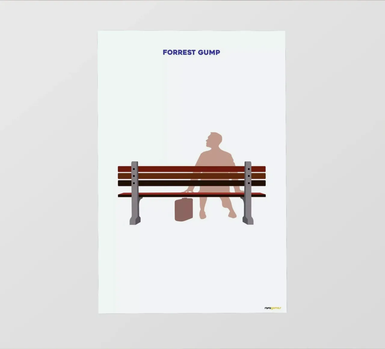 Forrest Gump telo in pvc da Rafa Gomes