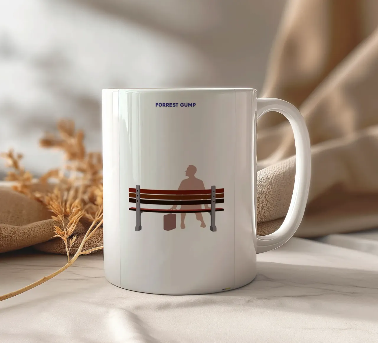 Forrest Gump tazza in ceramica da Rafa Gomes