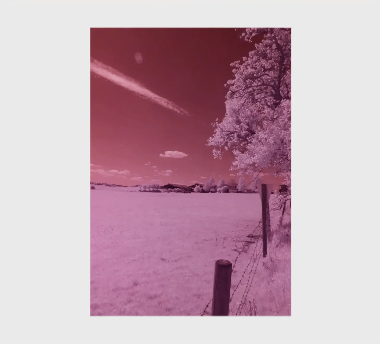 Infrared photography landscape notebook by Alexandra Joseph Fotomomente