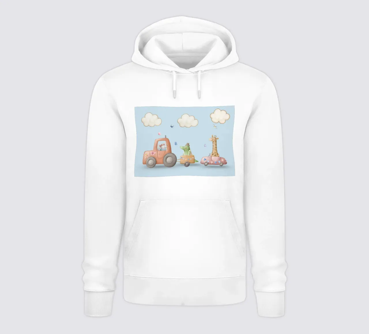 Guida dei piccoli avventurieri felpa con cappuccio da Doodle Dreams Art