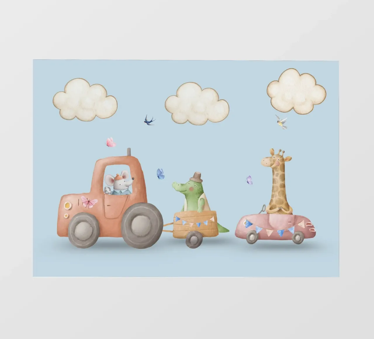 Guida dei piccoli avventurieri pellicola backlit da Doodle Dreams Art