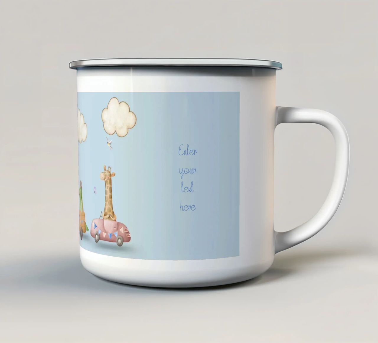 Guida dei piccoli avventurieri tazza in smalto da Doodle Dreams Art