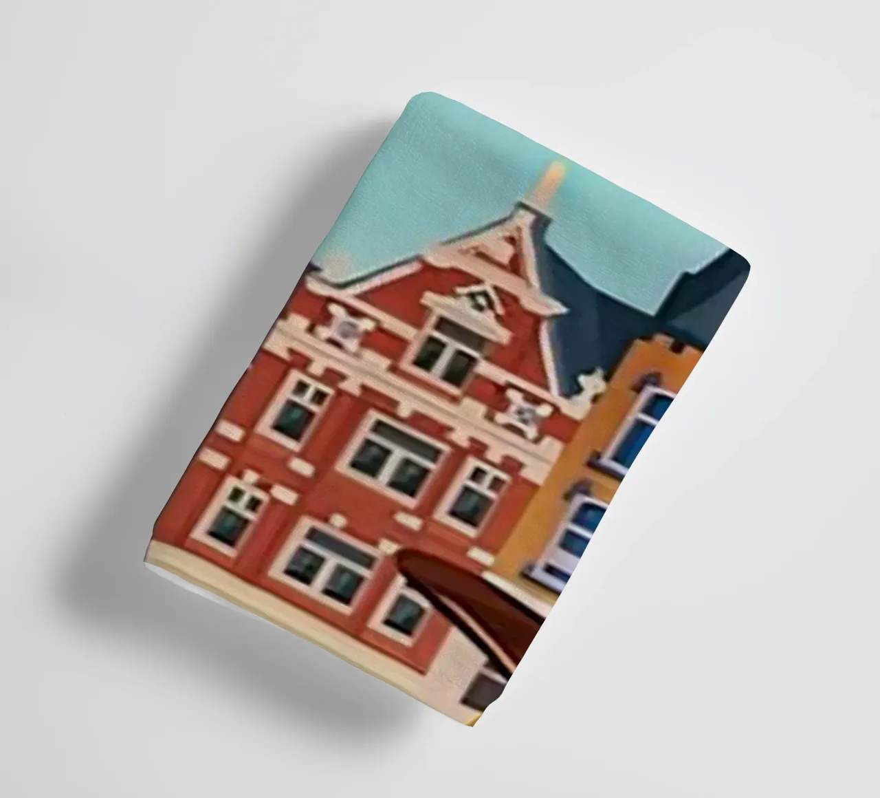 Amsterdam traditioneller Reisedruck - Niederlande Handtuch von Liliestudio