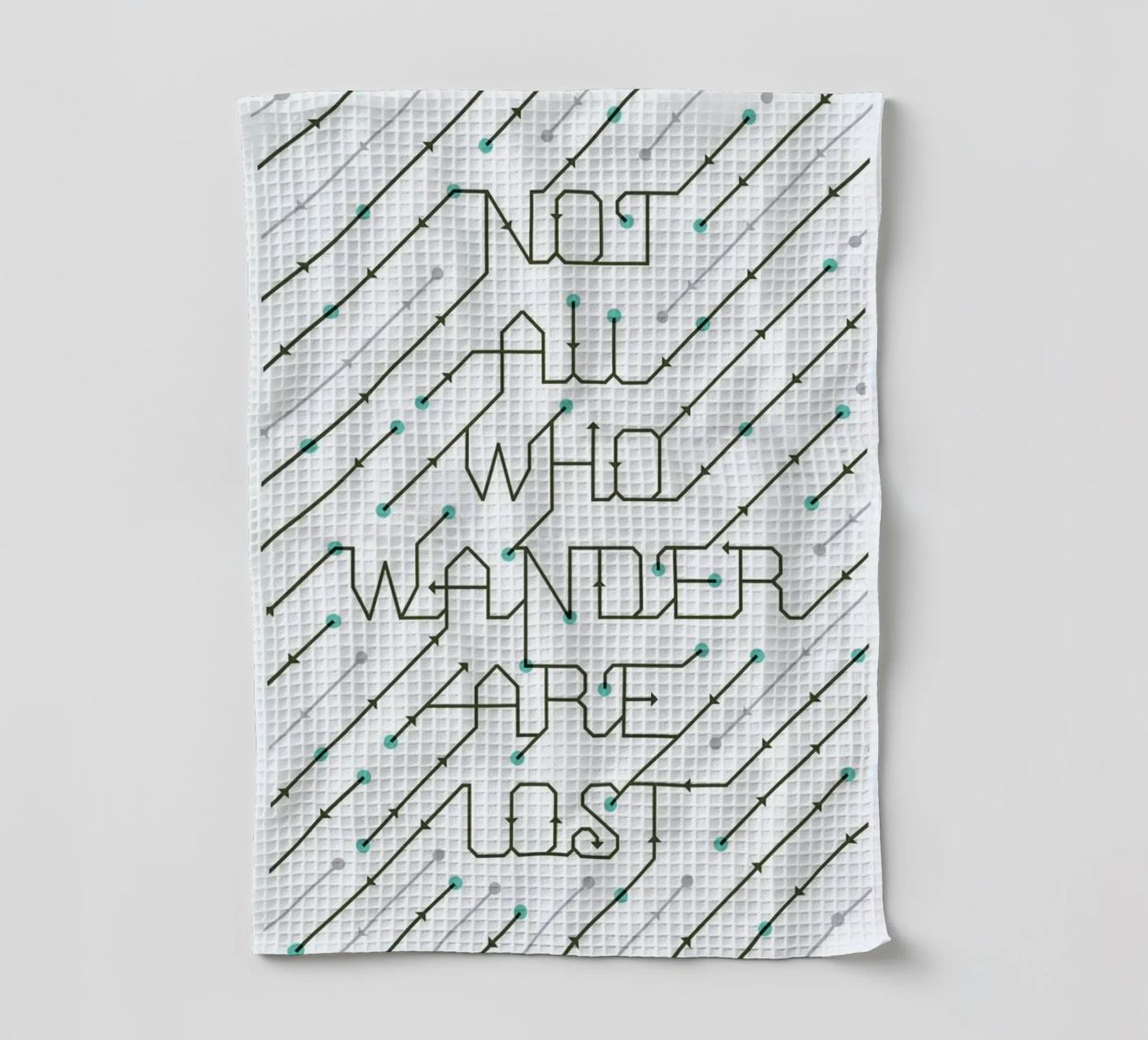 Not All Who Wander torchon de 55Hi's