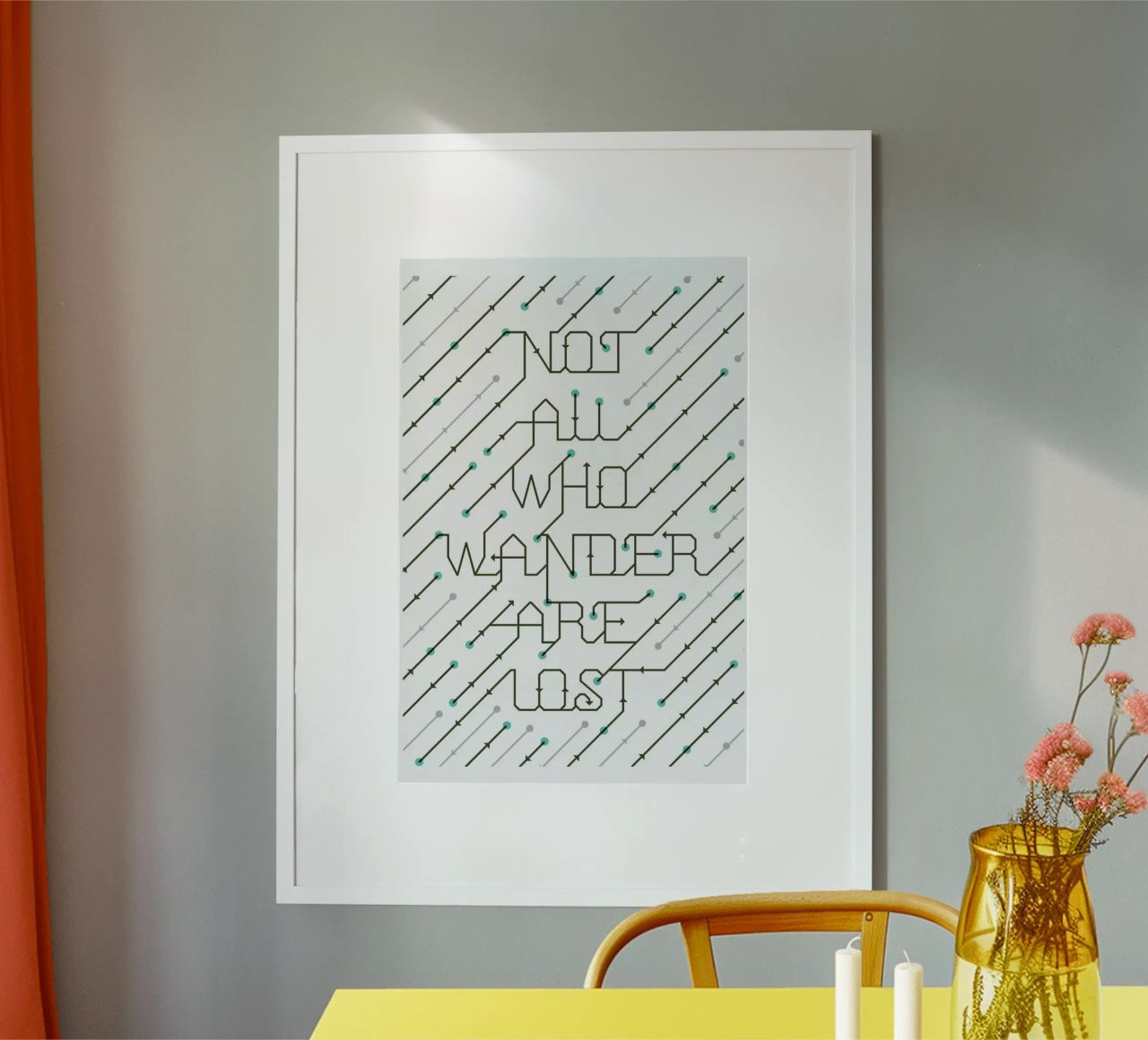 Not All Who Wander poster de 55Hi's