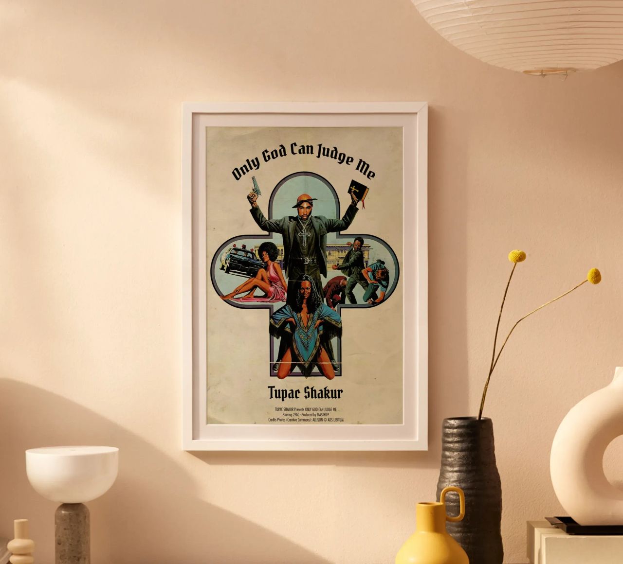 2 Pac Poster von Ads Libitum