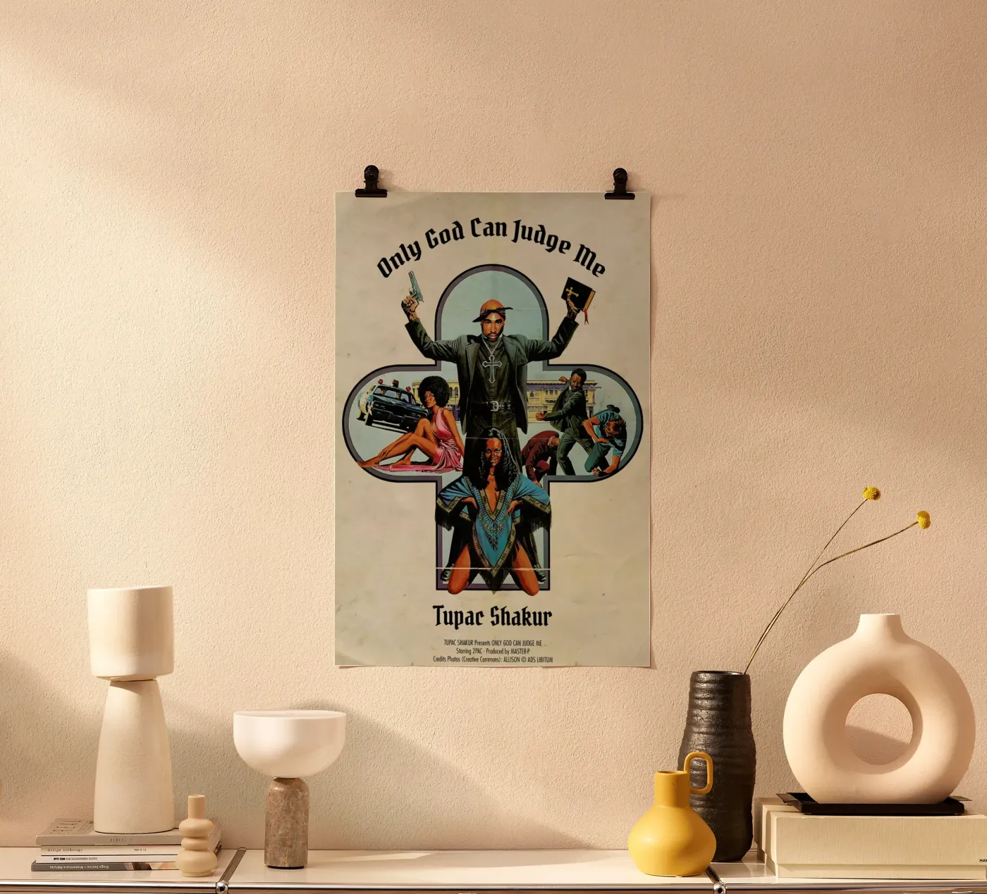 2 Pac Poster von Ads Libitum