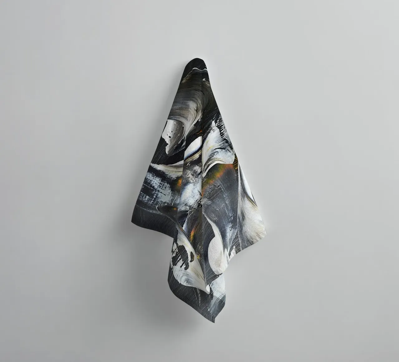 MESSAGE FROM THE HEART 17 asciugamano da bagno da Thierry Vobmann Abstract painting