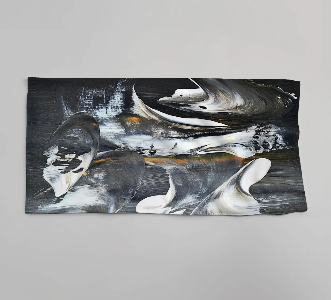 MESSAGE FROM THE HEART 17 asciugamano da bagno da Thierry Vobmann Abstract painting