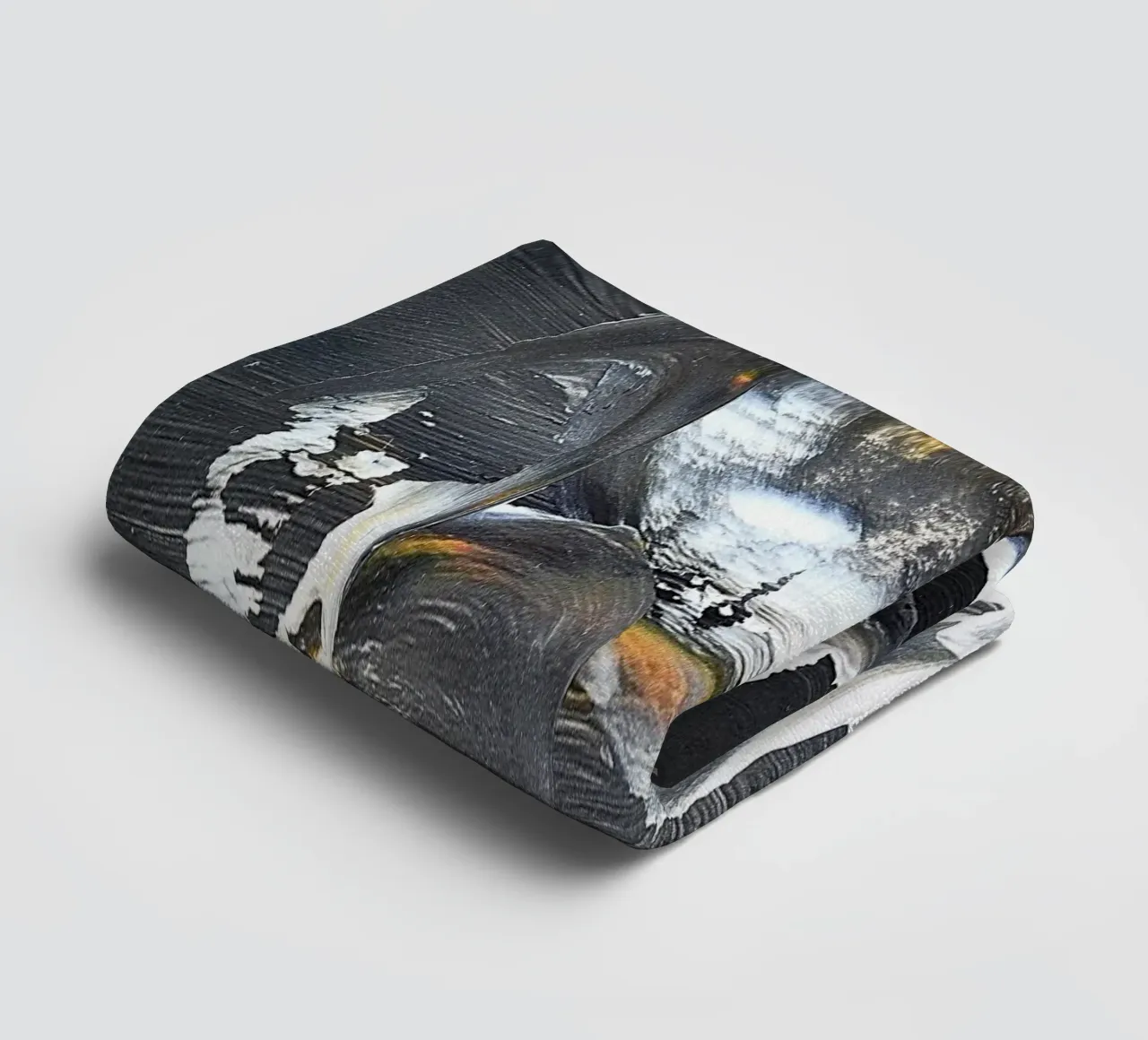 MESSAGE FROM THE HEART 17 asciugamano da bagno da Thierry Vobmann Abstract painting