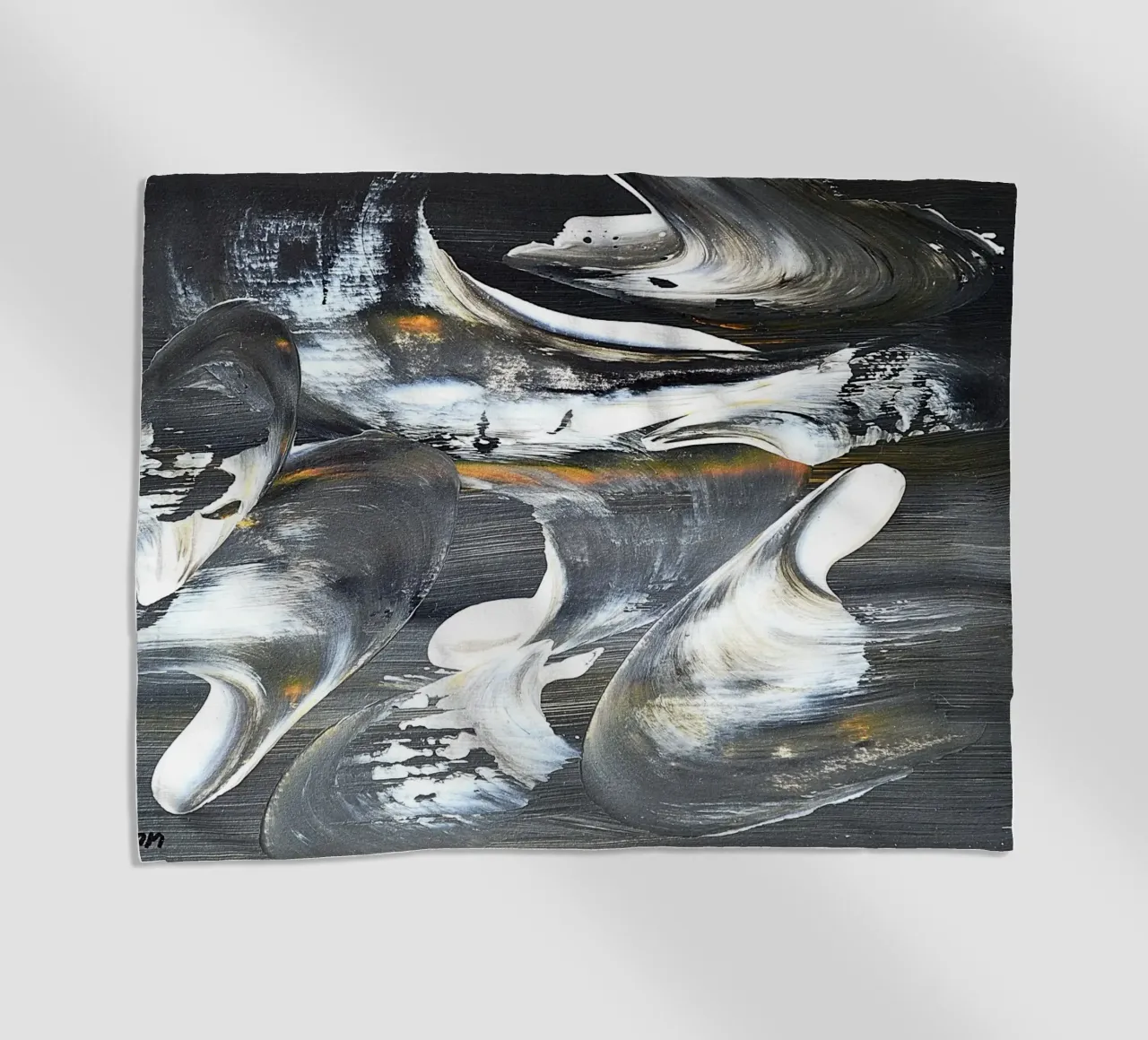 MESSAGE FROM THE HEART 17 telo mare da Thierry Vobmann Abstract painting