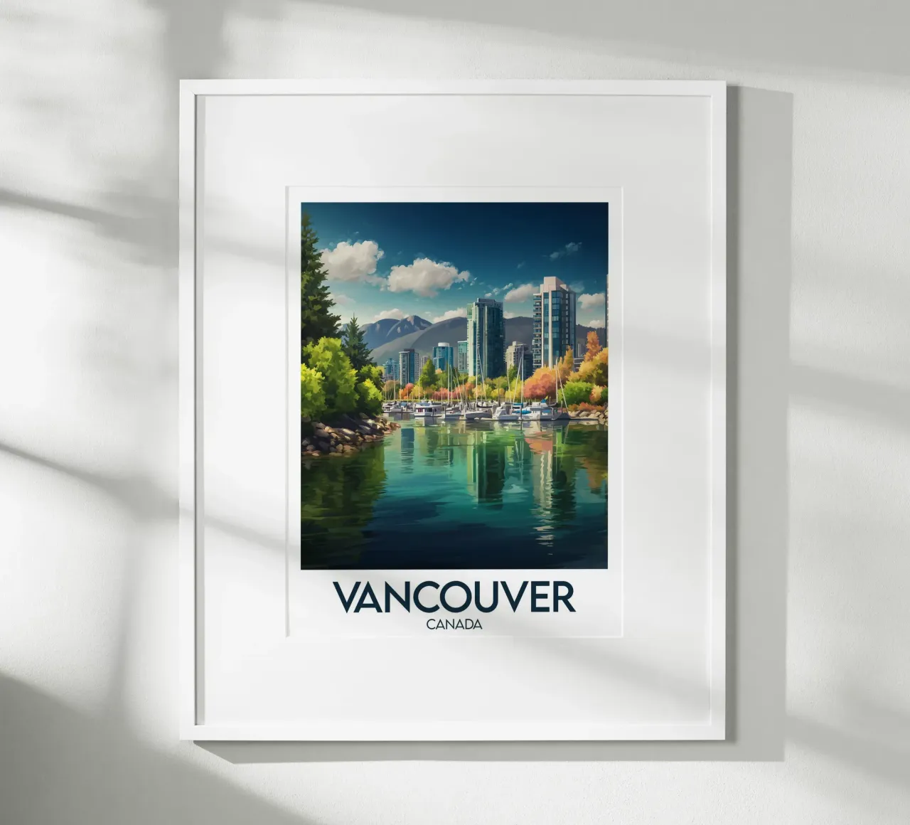 Poster di Vancouver poster da Frame the World