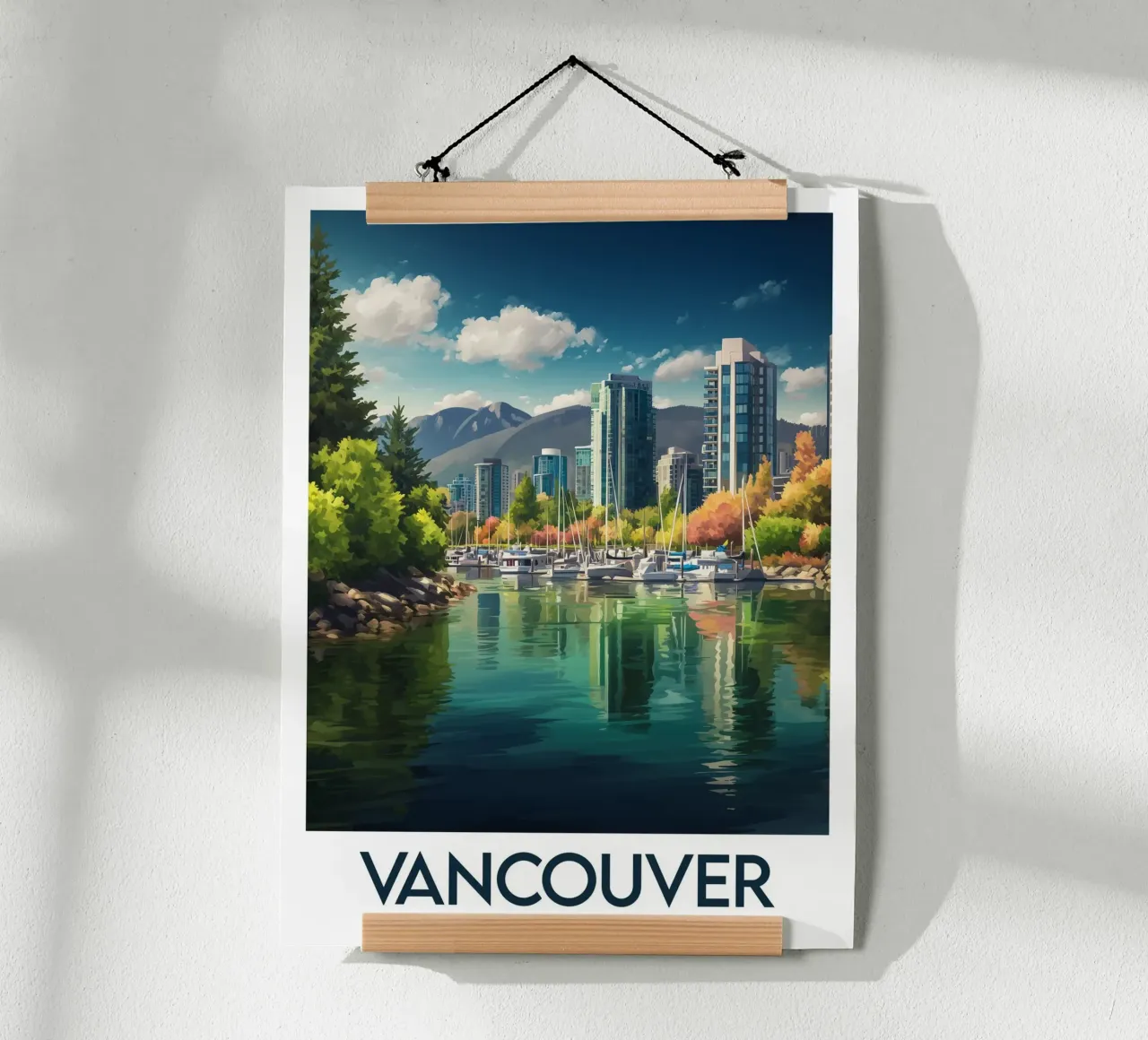 Poster di Vancouver poster da Frame the World