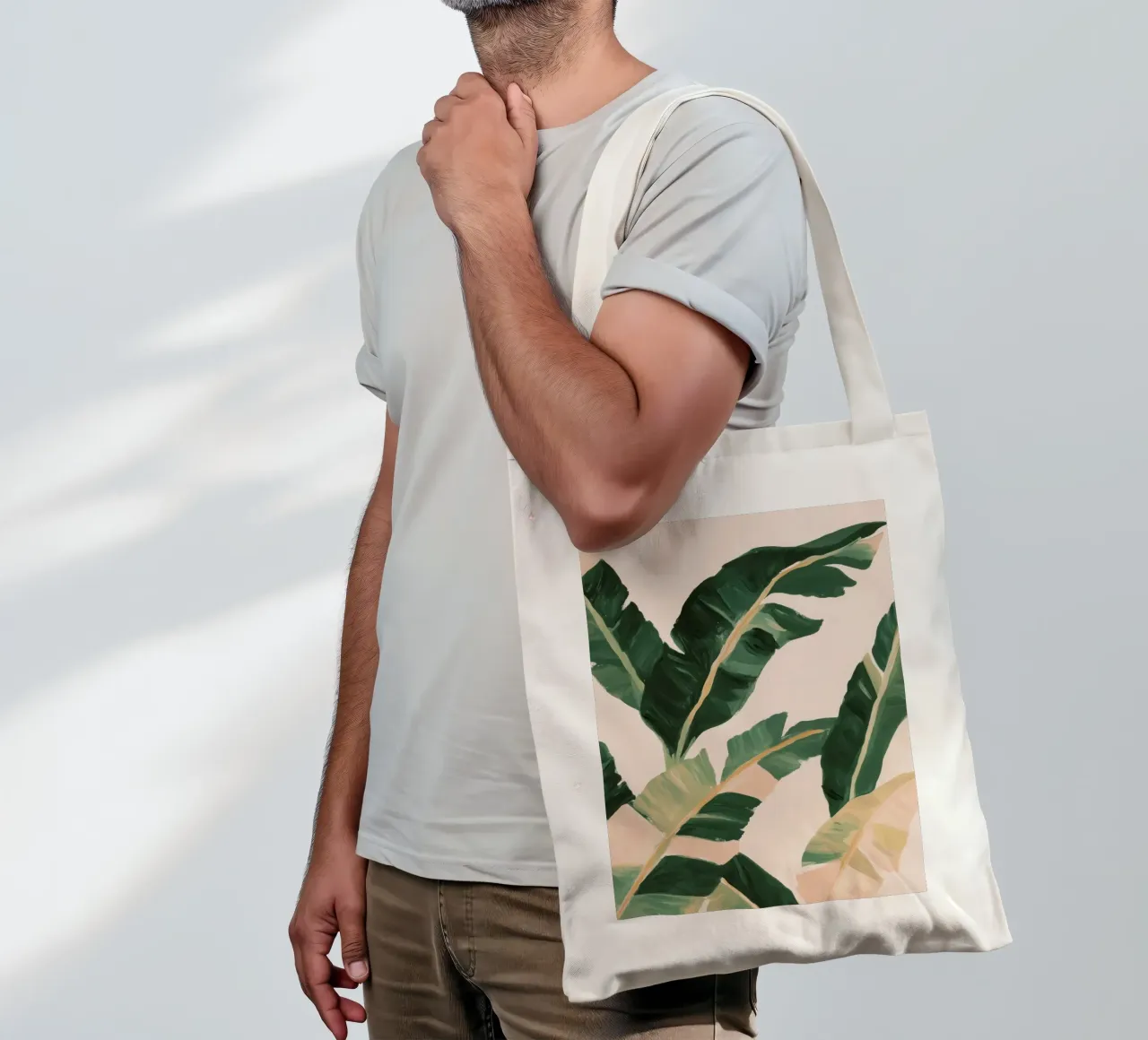 Lo splendore minimalista delle foglie borsa in juta da Euphoria Theresa