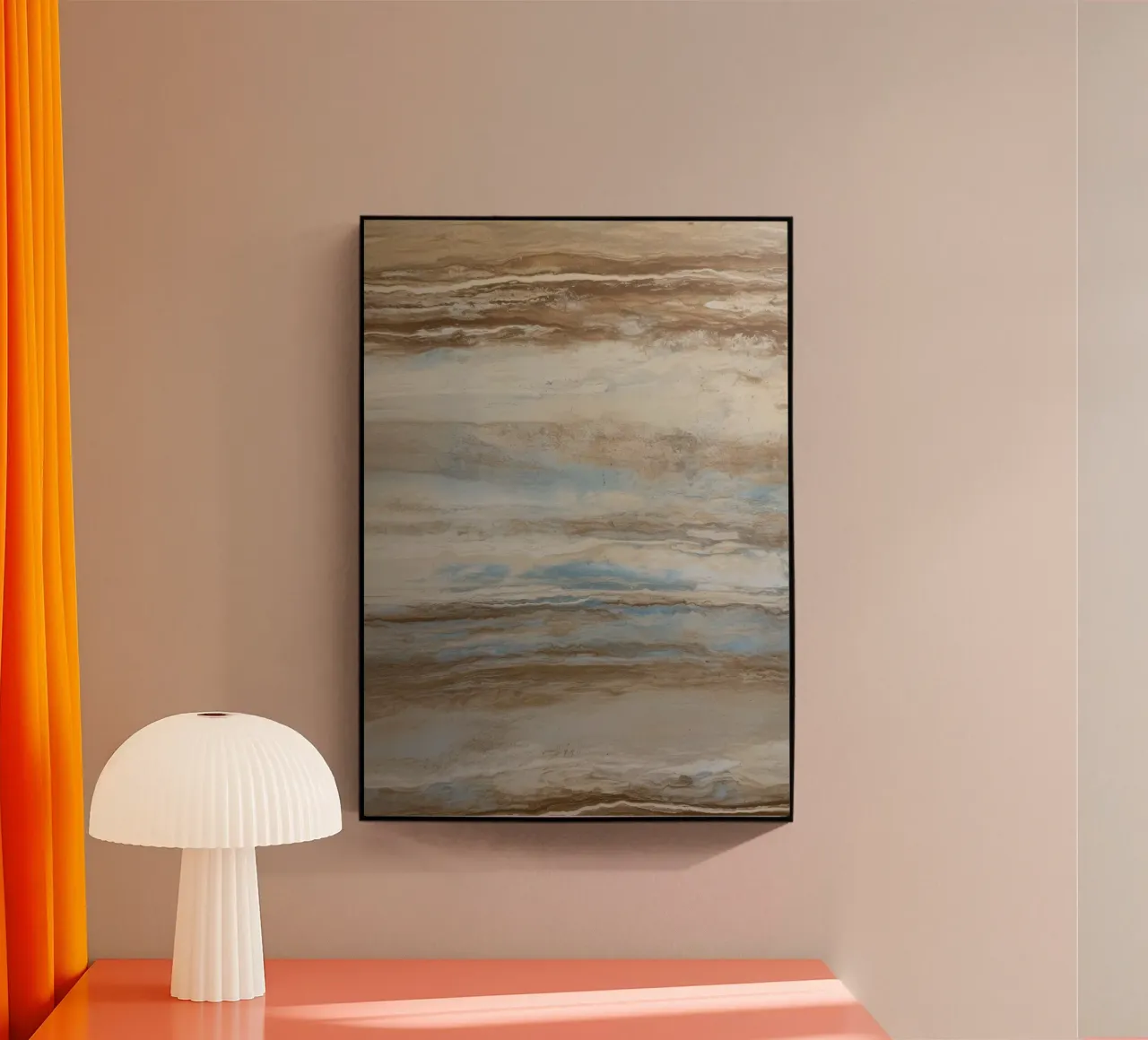 Azzurro terroso plexiglass da Euphoria Theresa